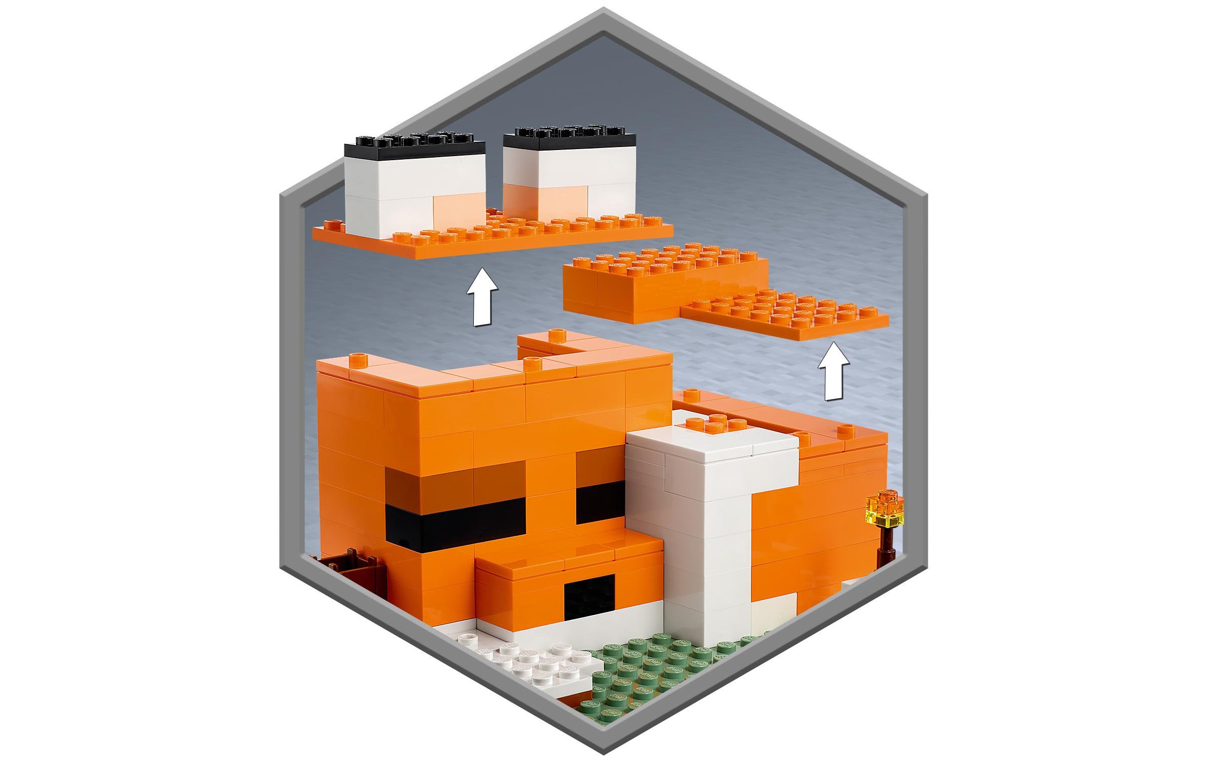 LEGO® Spielbausteine »Die Fuchs-Lodge 211«