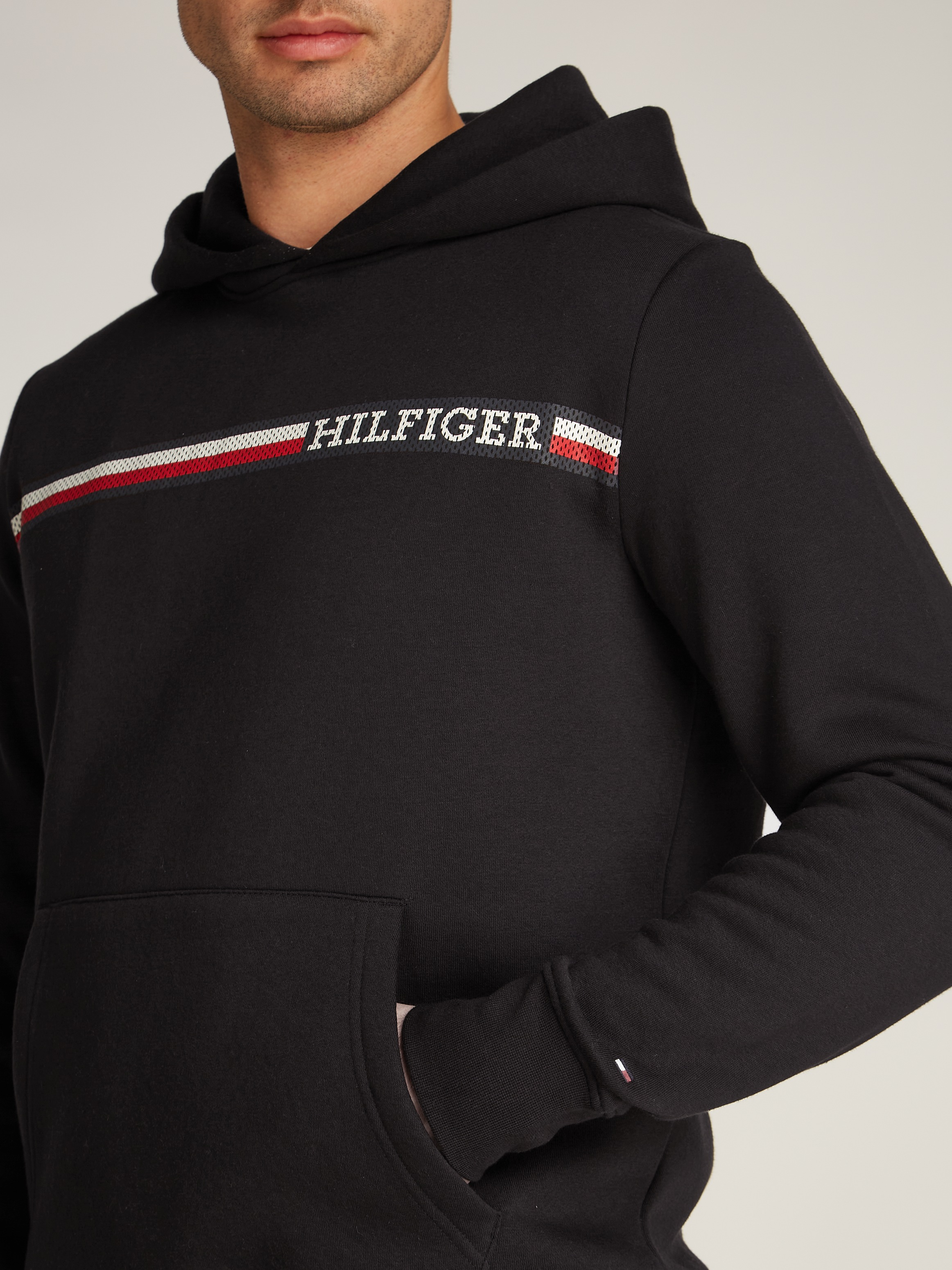 Tommy Hilfiger Hoodie »CHEST STRIPE HOODY«