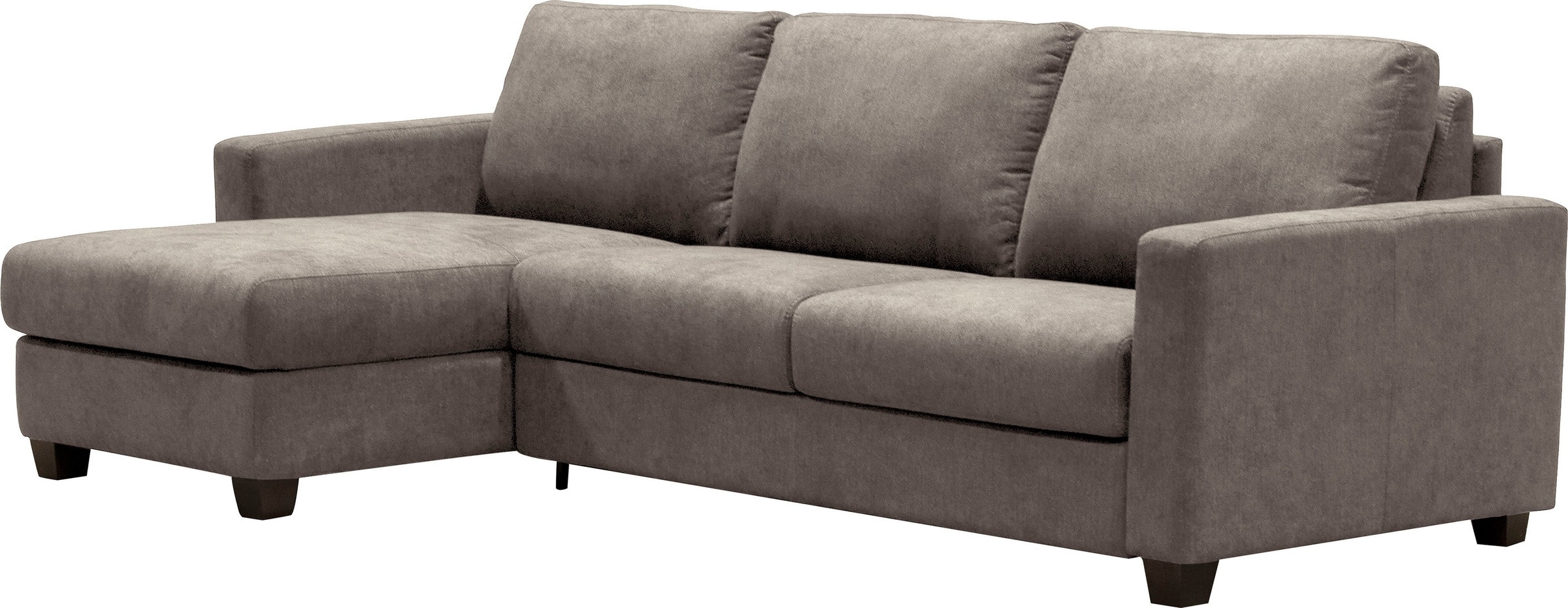 Image of Home affaire Ecksofa »Arezzo«, Recamiere links oder rechts montierbar, mit Schlaffunktion, inkl. Matratze und klappbaren Metallgestell bei Ackermann Versand Schweiz