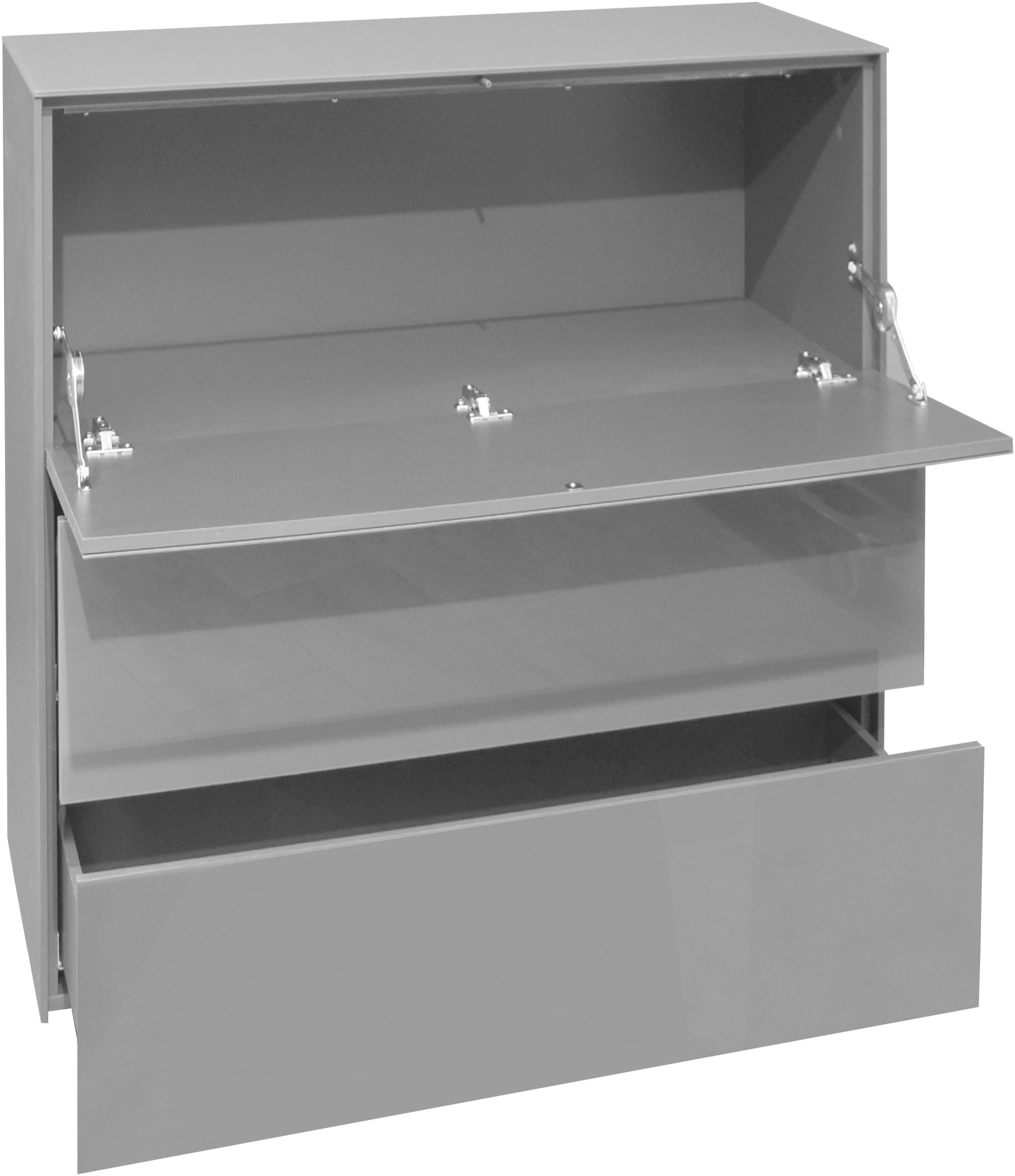 Mäusbacher Kommode »Imola TOPSELLER!«, (OTTOs Choice), Mäusbacher Kommode mit Glasfront und Glasoberplatte
