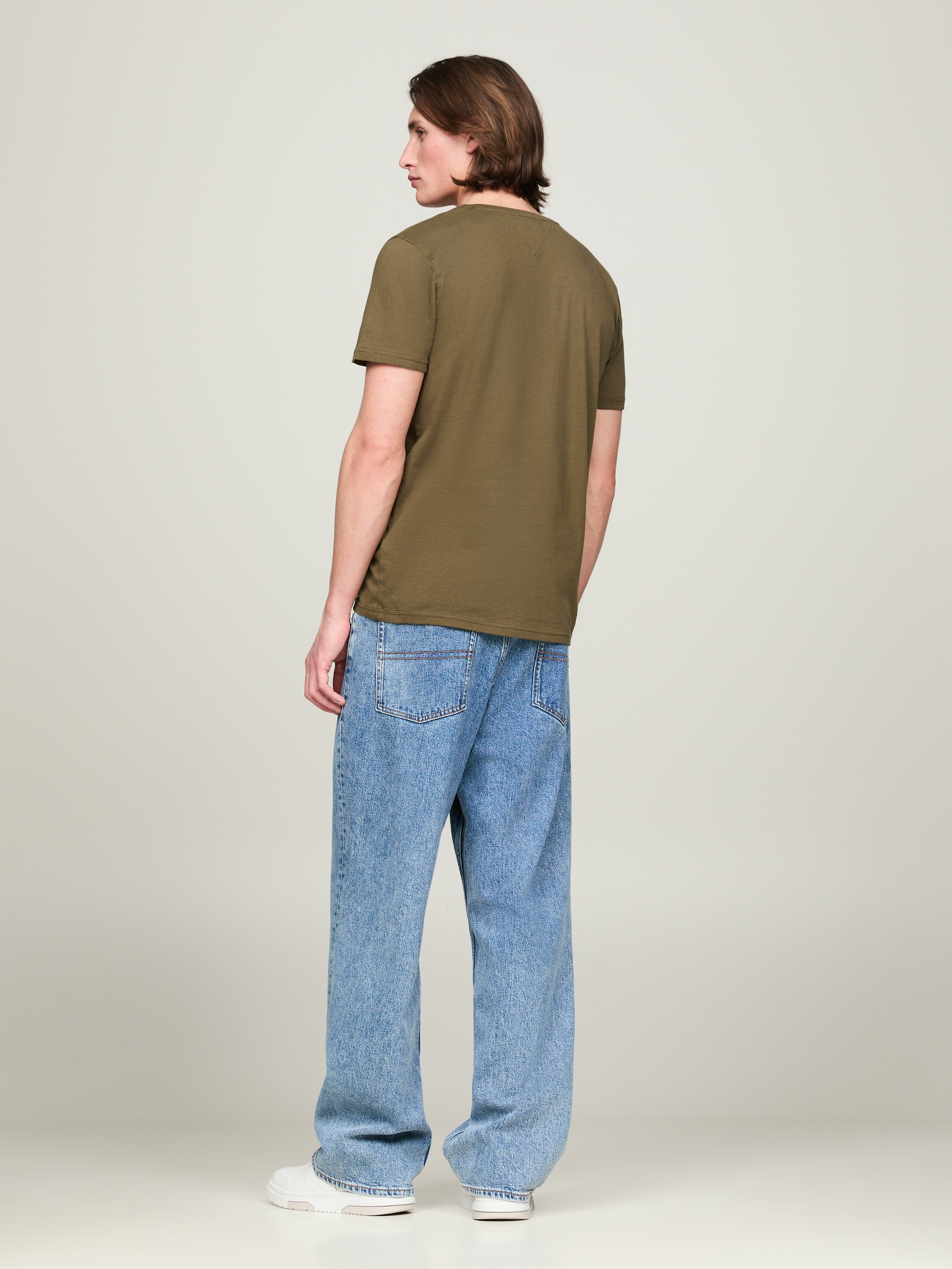 Tommy Jeans T-Shirt »TJM 2PACK SLIM JERSEY TEE«, mit Rundhalsausschnitt