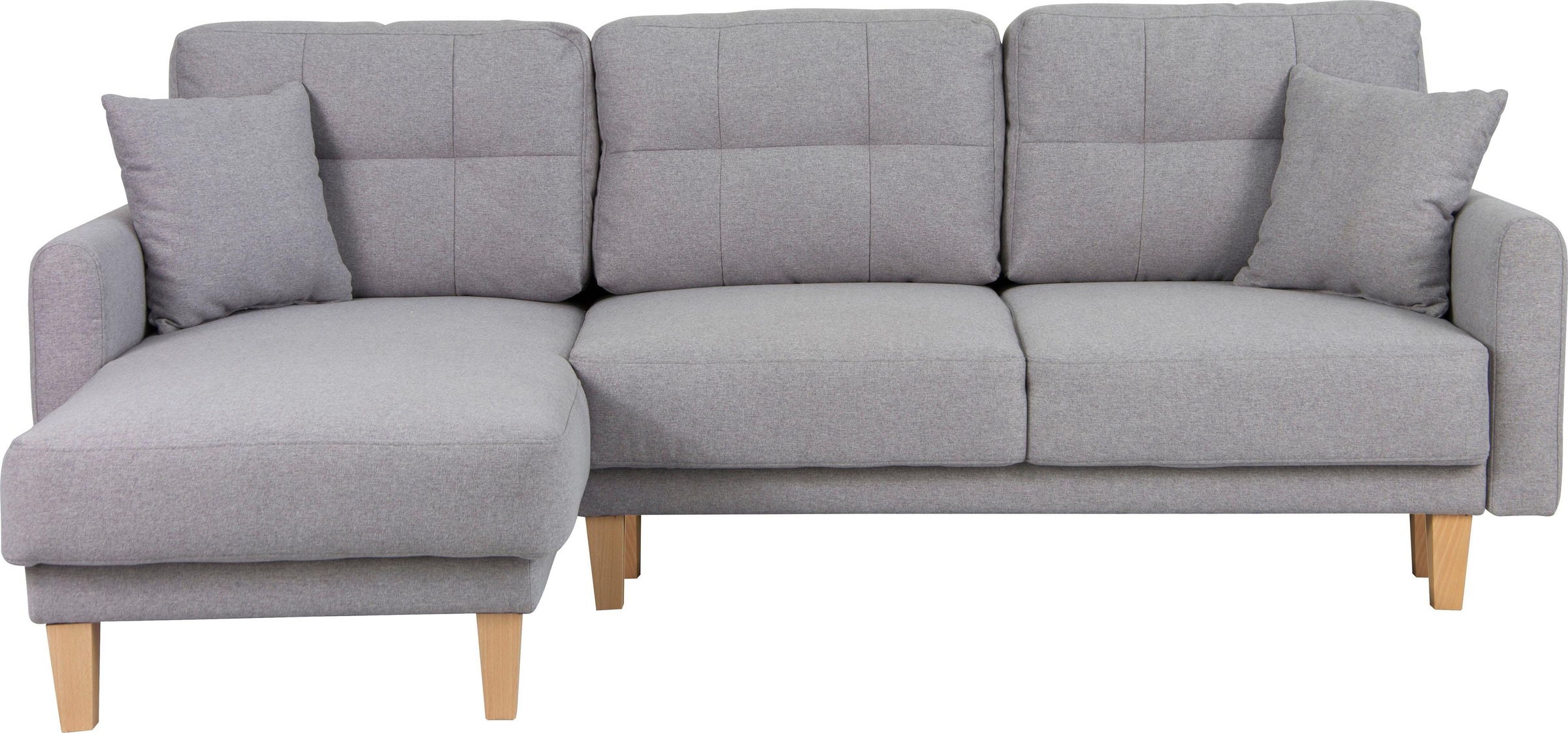 Image of Home affaire Ecksofa »Triplo«, wahlweise mit Bettfunktion und Bettkasten, Zierkissen bei Ackermann Versand Schweiz