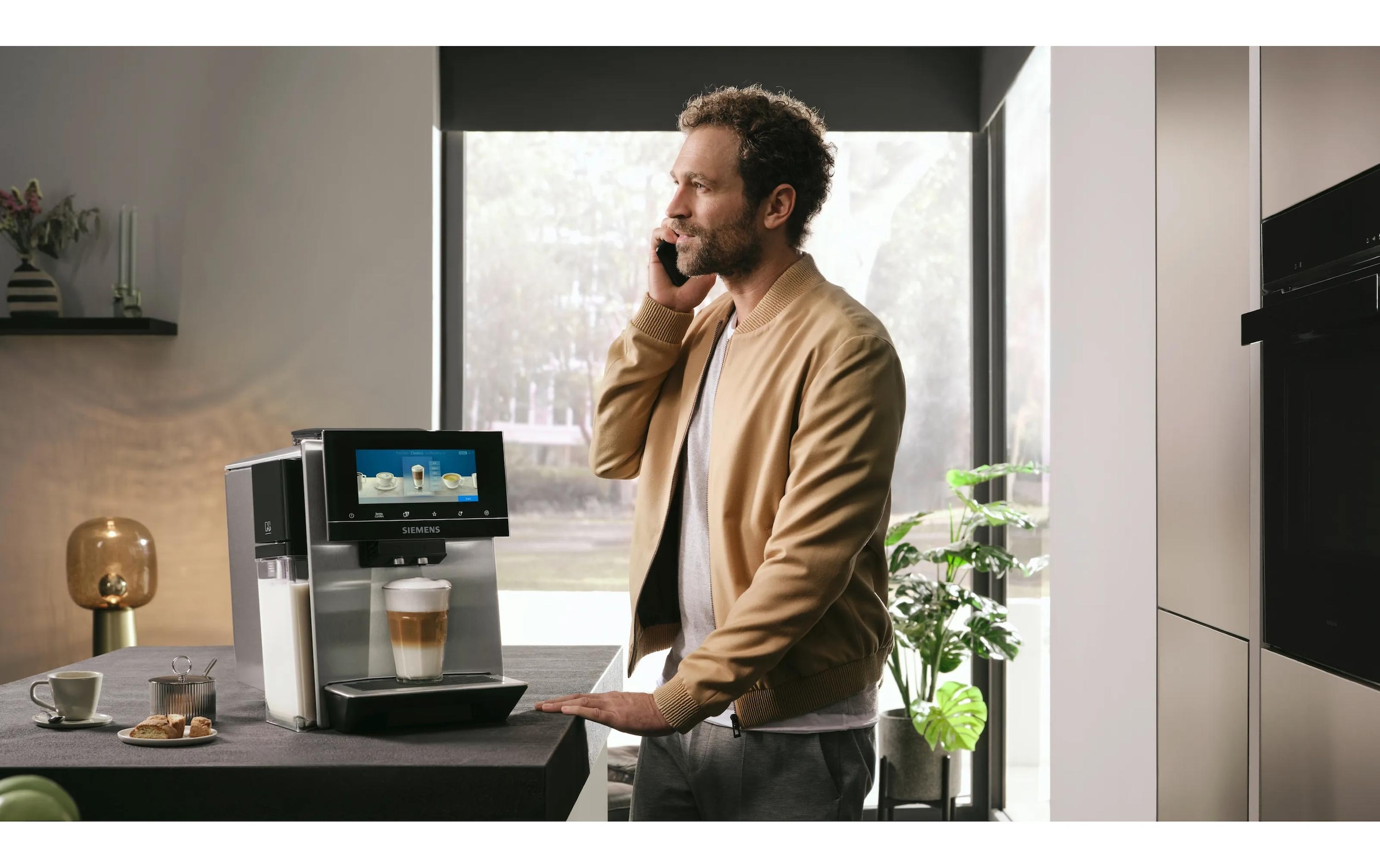 SIEMENS Kaffeevollautomat »EQ900 plus TQ903DZ3 Edelstahl«