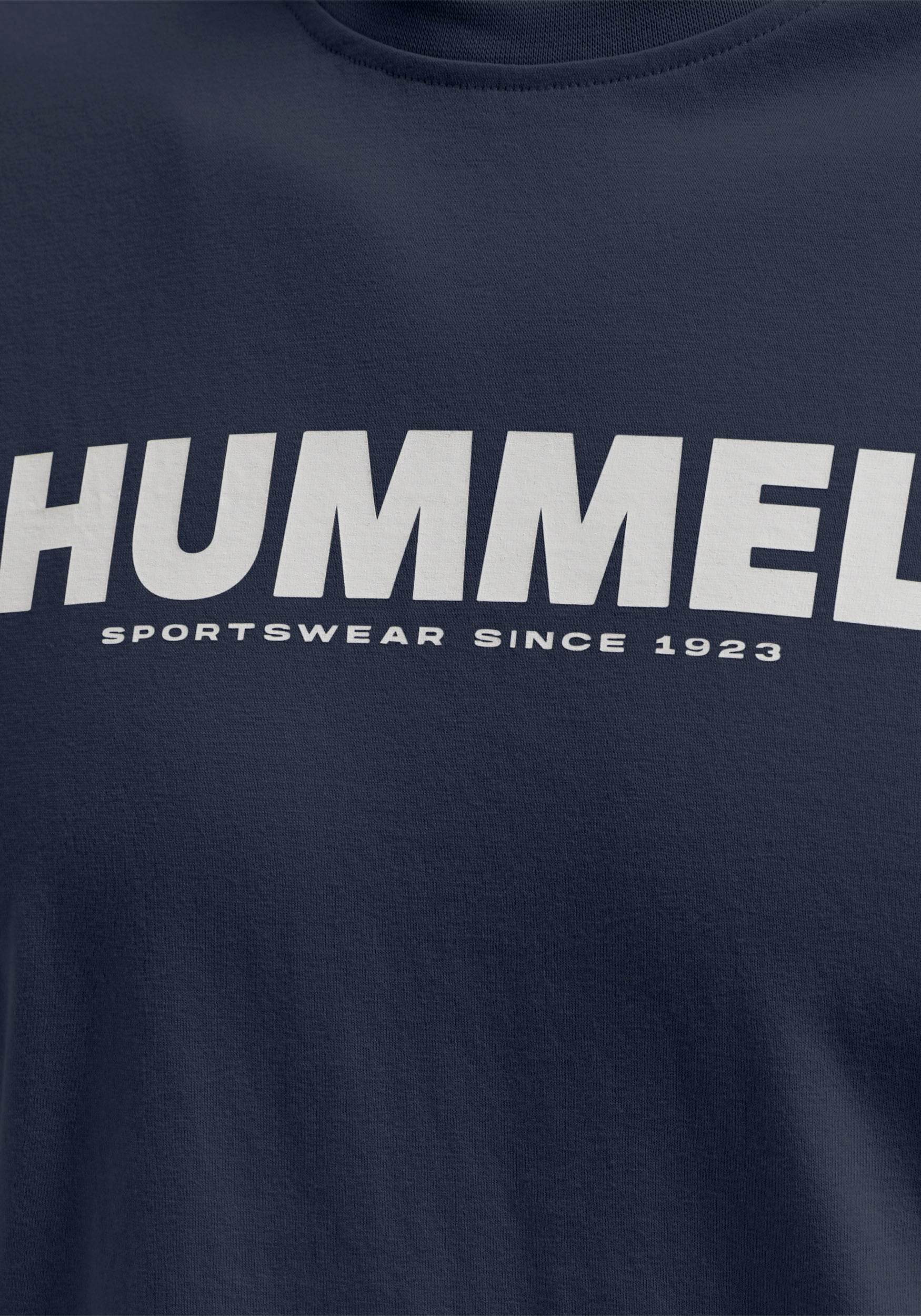 hummel T-Shirt, mit Logo Print