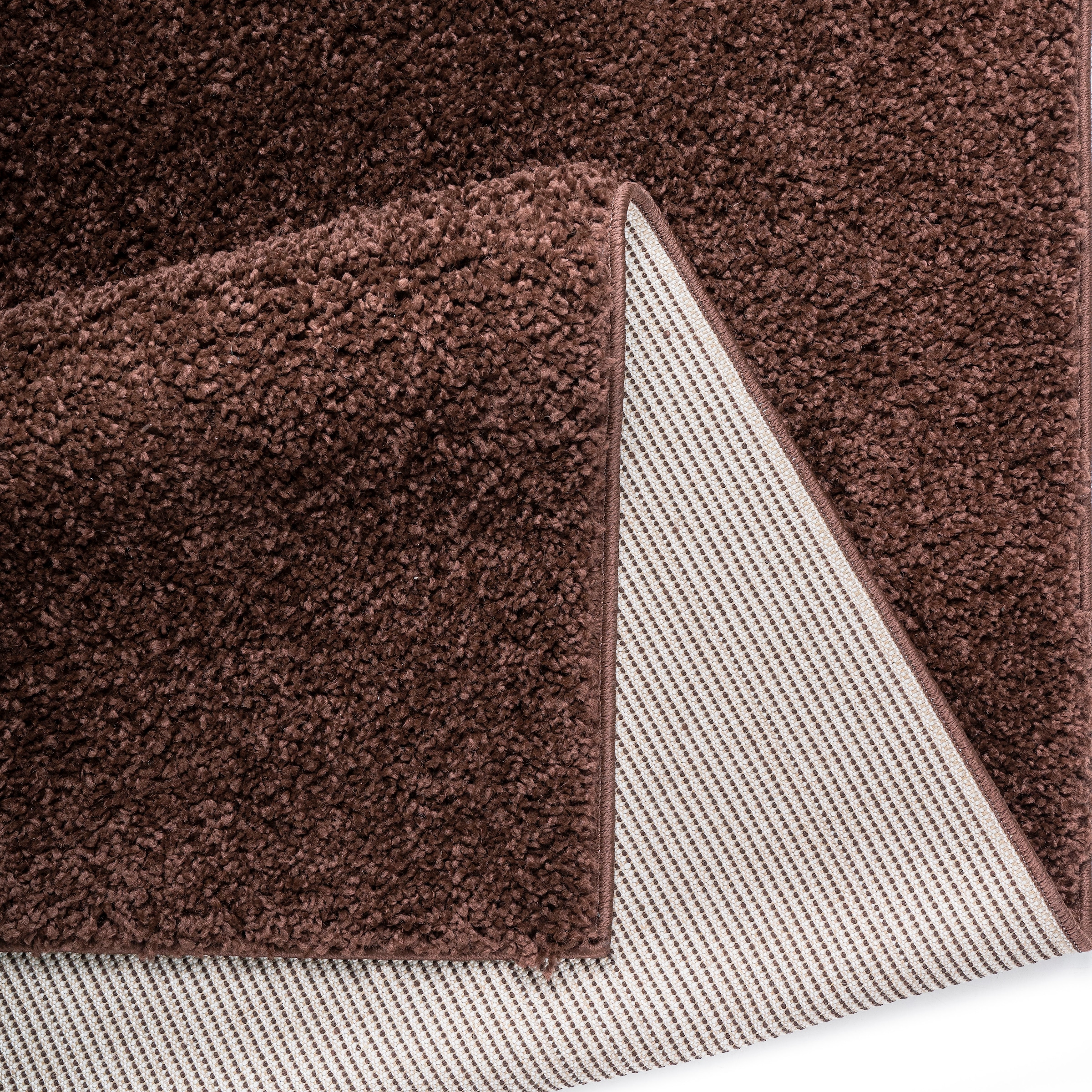 Home affaire Hochflor-Teppich »Viva«, rechteckig, 45 mm Höhe, Uni Farben, einfarbig, besonders weich und kuschelig
