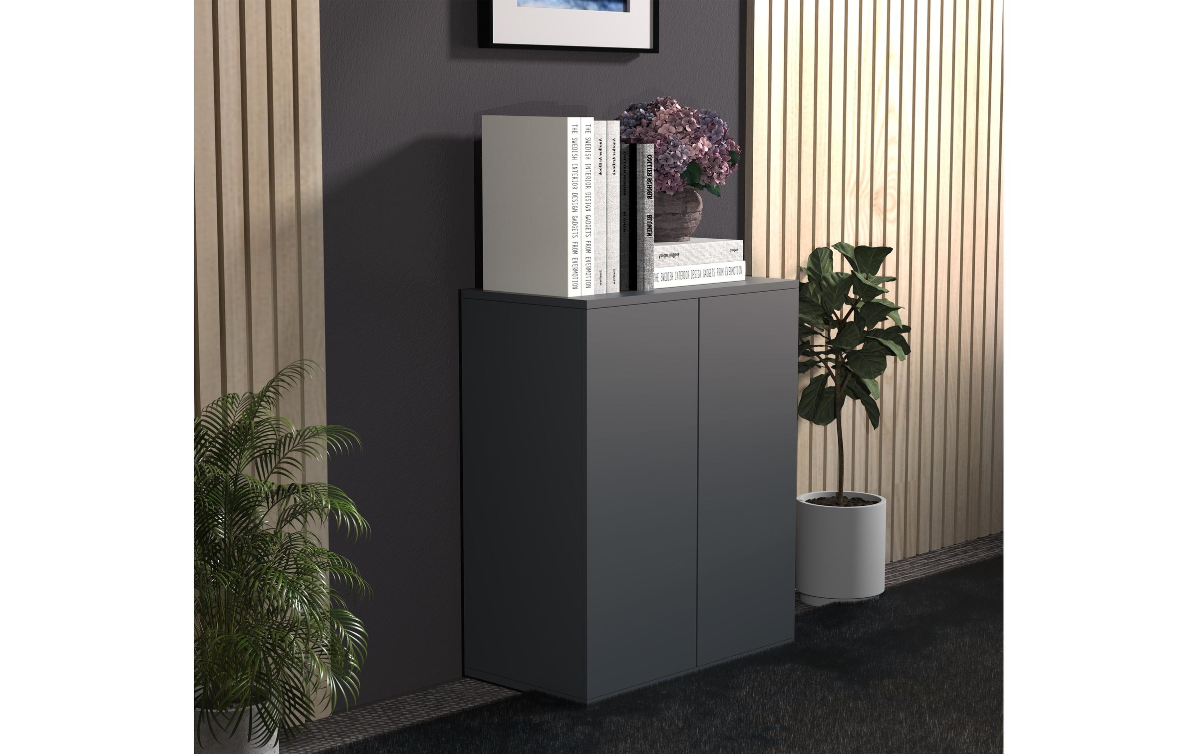 Image of VCM Kommode "Dalosa 2-Fach 60 x 73 cm"