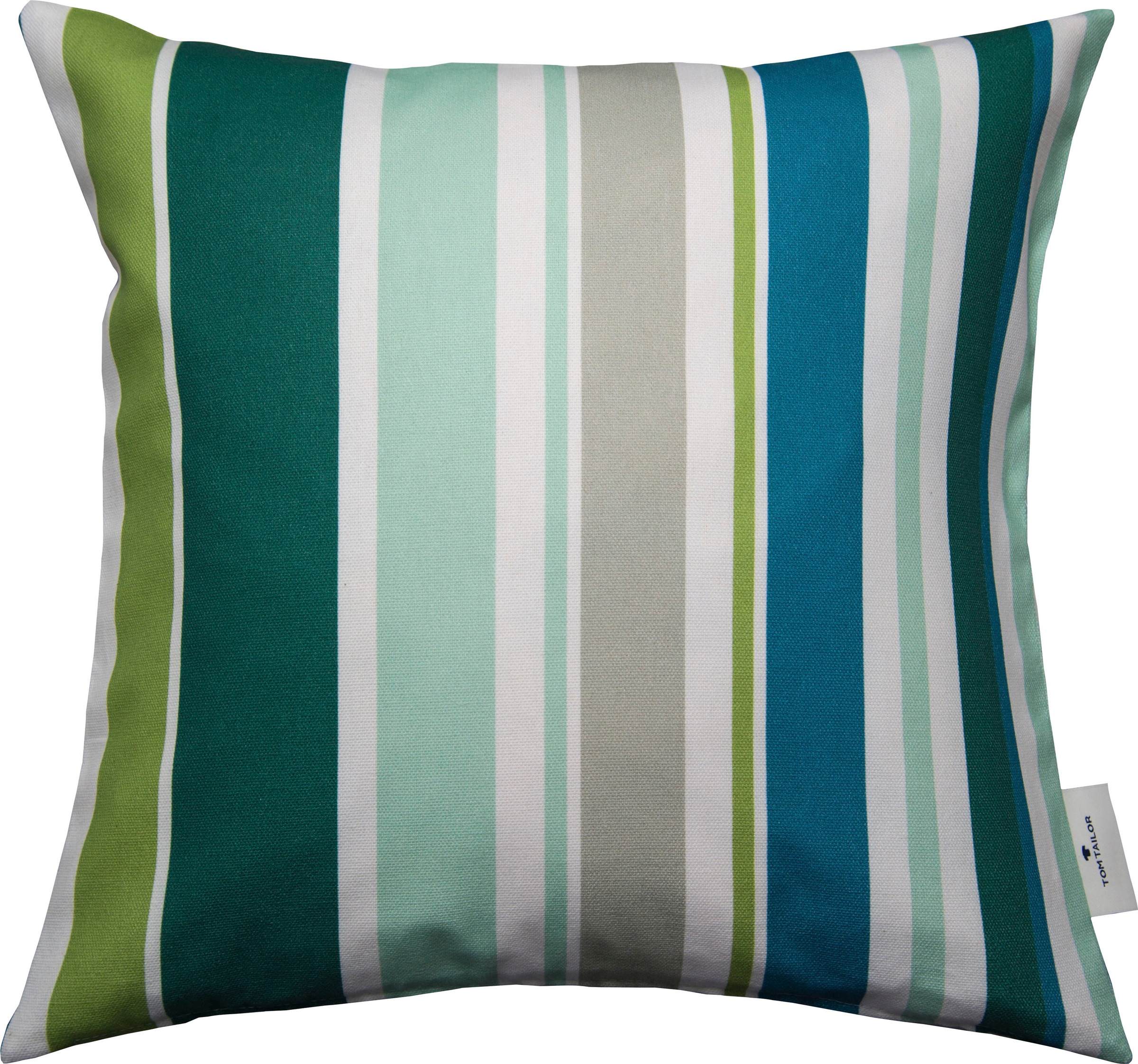 Image of TOM TAILOR Dekokissen »Vertically Multistripes«, (1 St.), mit bunten Streifen bei Ackermann Versand Schweiz