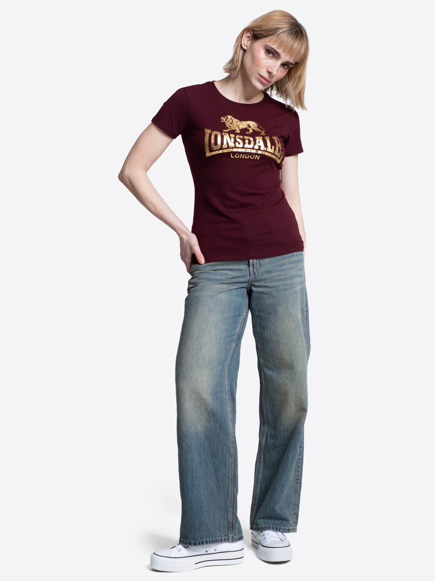 Lonsdale T-shirt »BANTRY« sportlicher Stil, für Sportmode und Streetwear, moderner Look