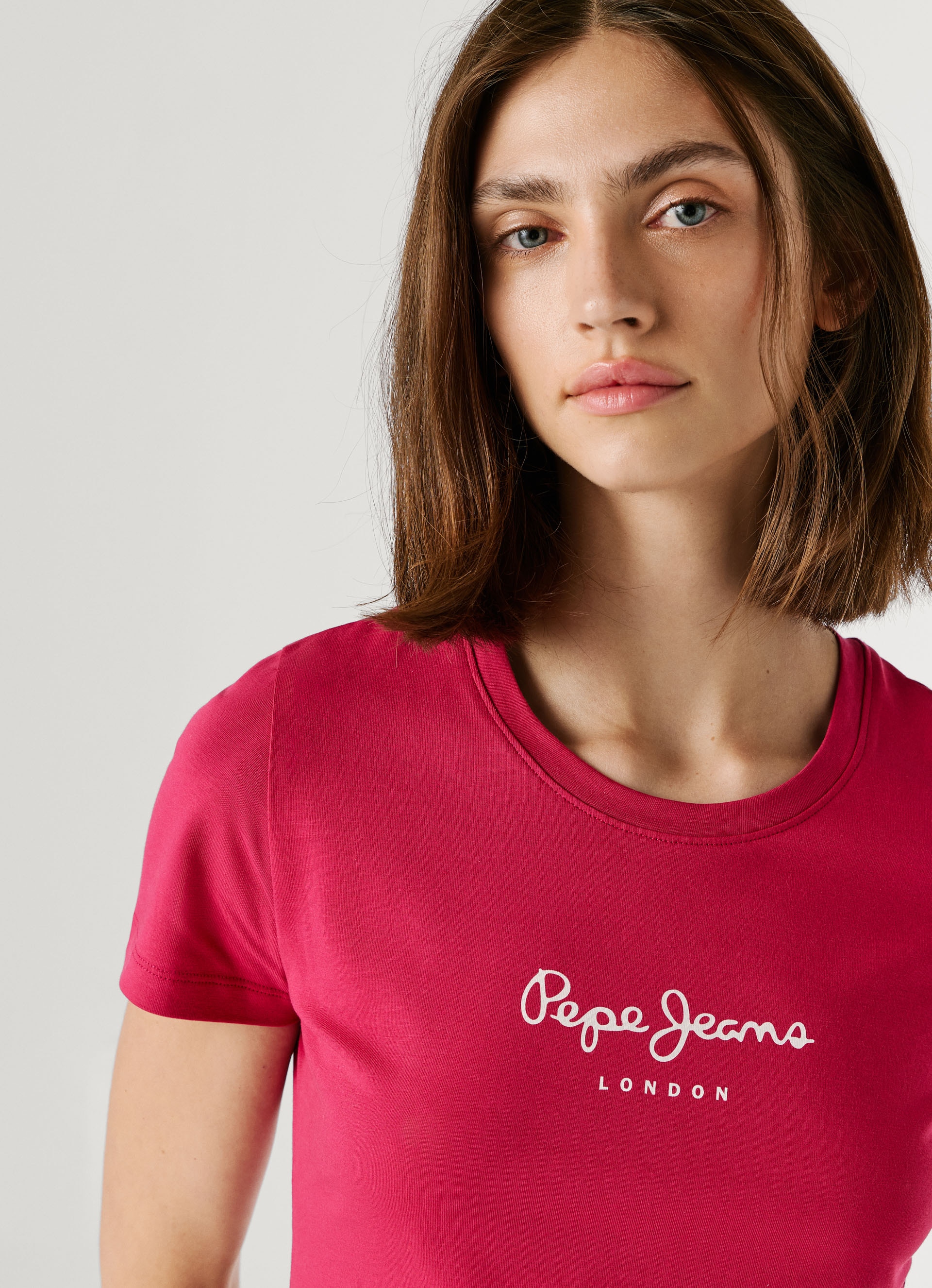 Pepe Jeans »NEW VIRGINIA« mit Logo-Print