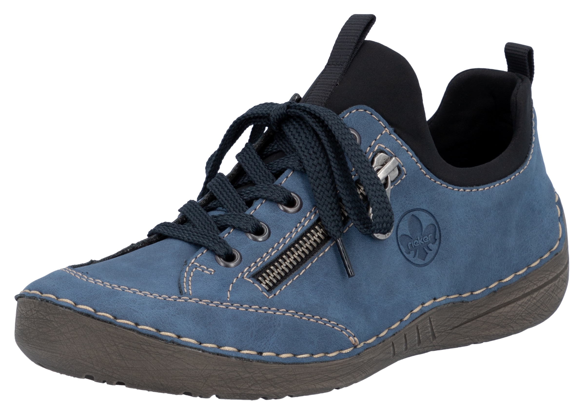 Image of Rieker Slip-On Sneaker Slipper, Schlupfschuh, mit elastischem Einschlupf