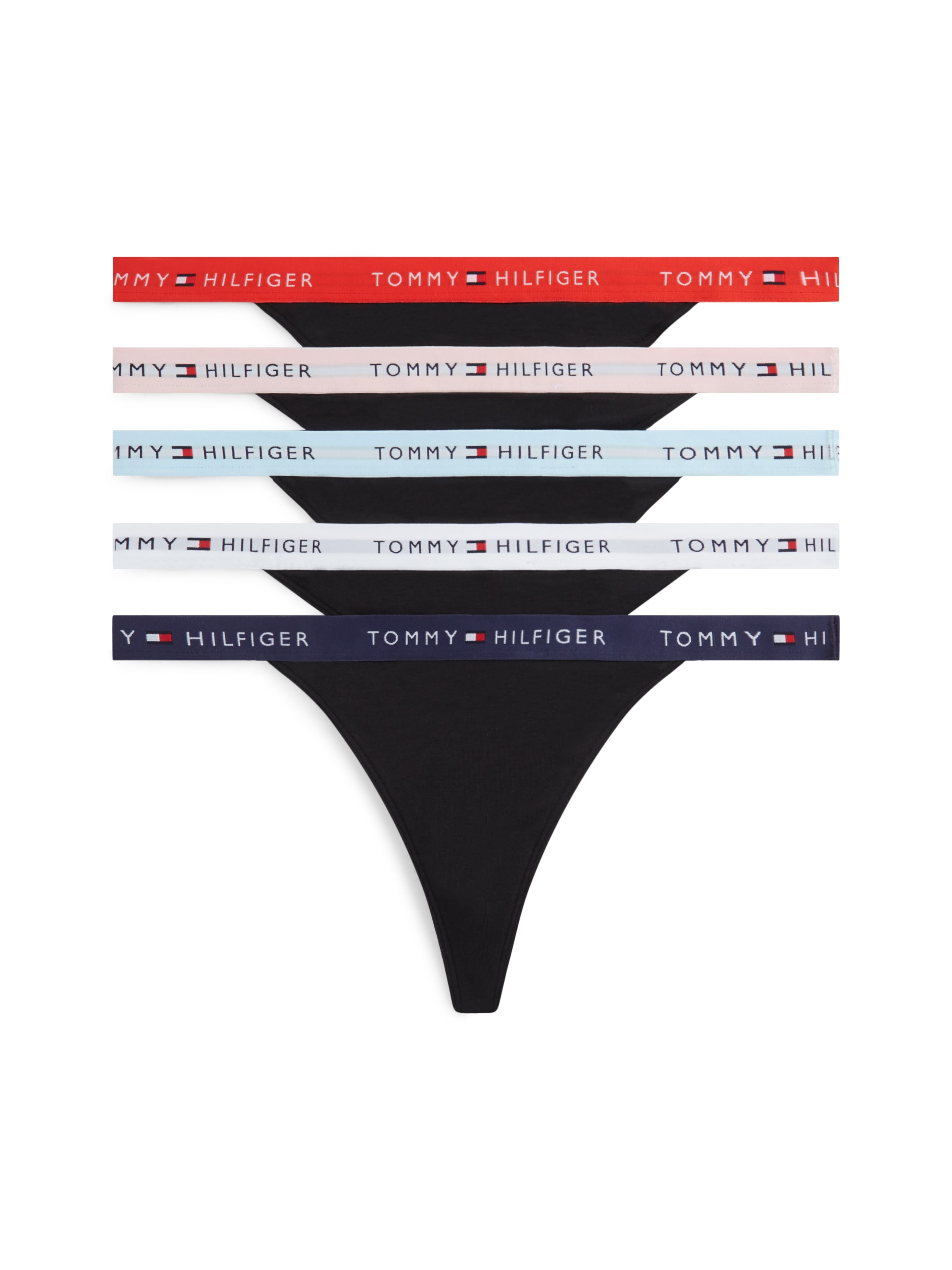 Image of Tommy Hilfiger Underwear Tanga 5 Stk. Körpernahe Passform mit elastischem Bund