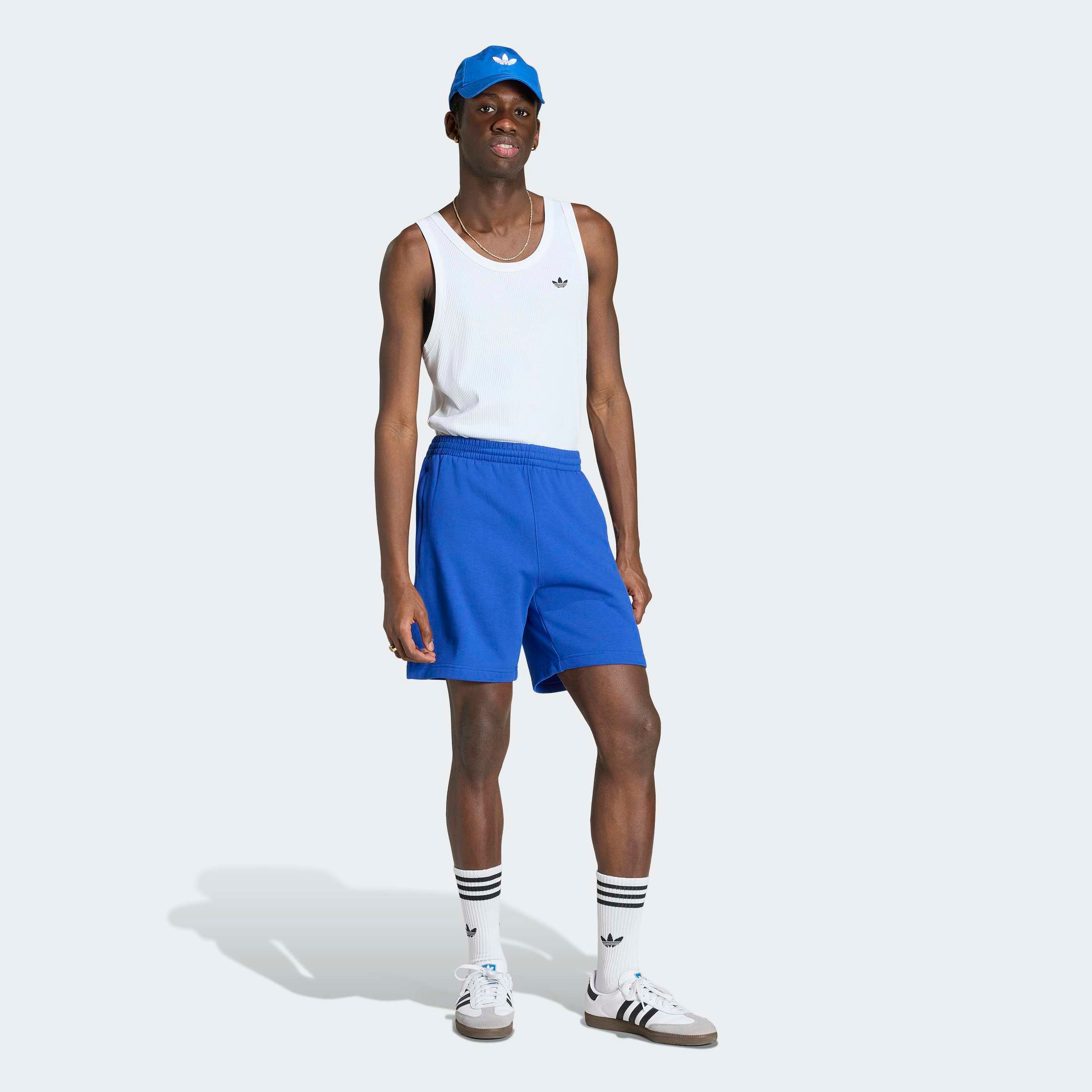 adidas Originals Shorts »TREFOIL ESSENTIALS FLEECE-, 18 CM«  sportliche Shorts, für Erwachsene