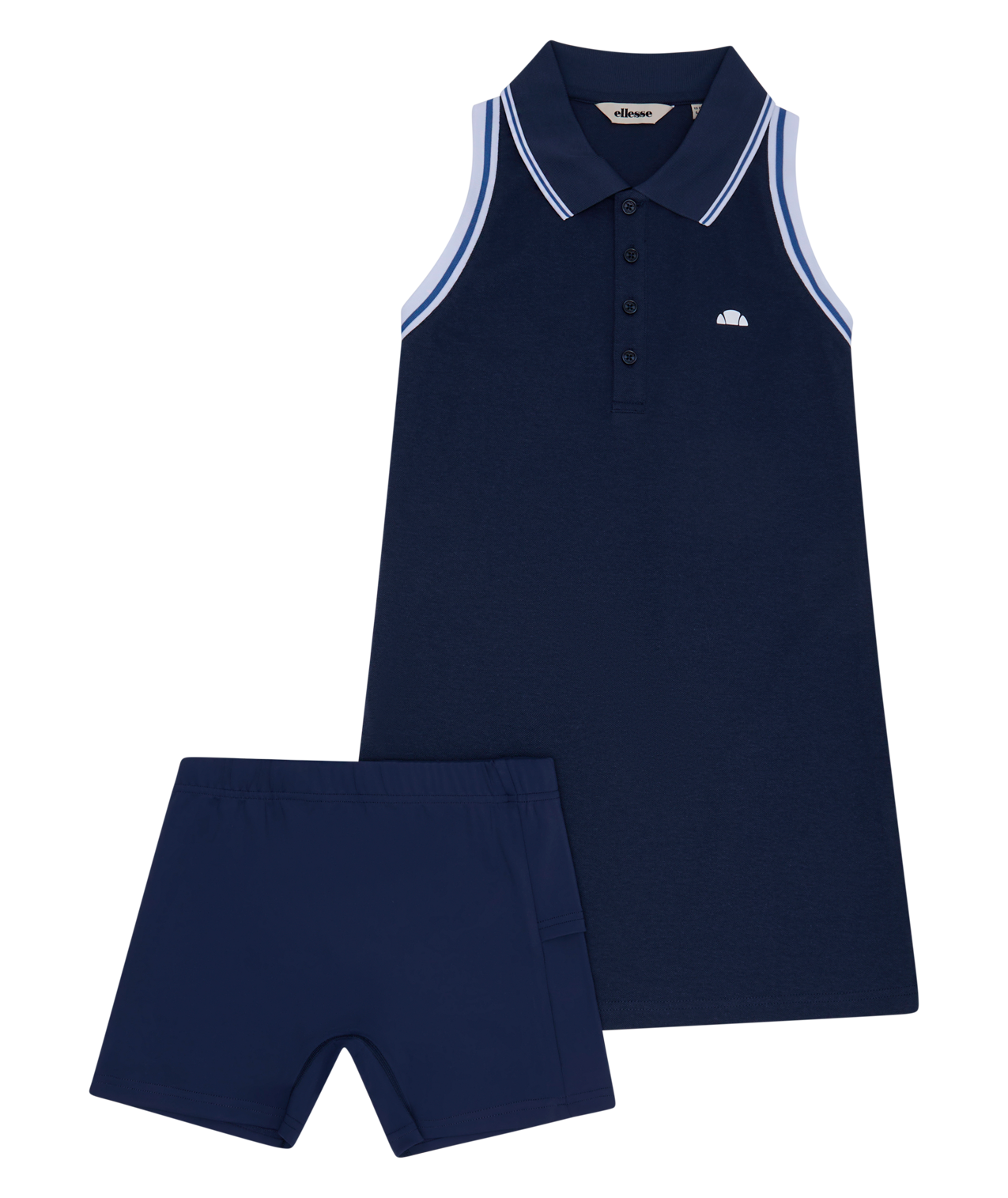 Image of Ellesse Polokleid "OTRAN TENNIS DRESS" für sportliche Aktivitäten, bequemer Stil, für aktive Bewegungen