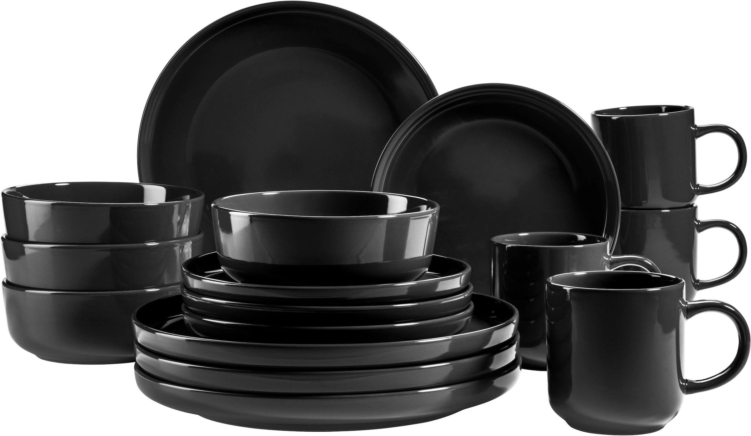 my home Service combiné »Kosima« 16 Teile, Geschirrset für 4 Personen