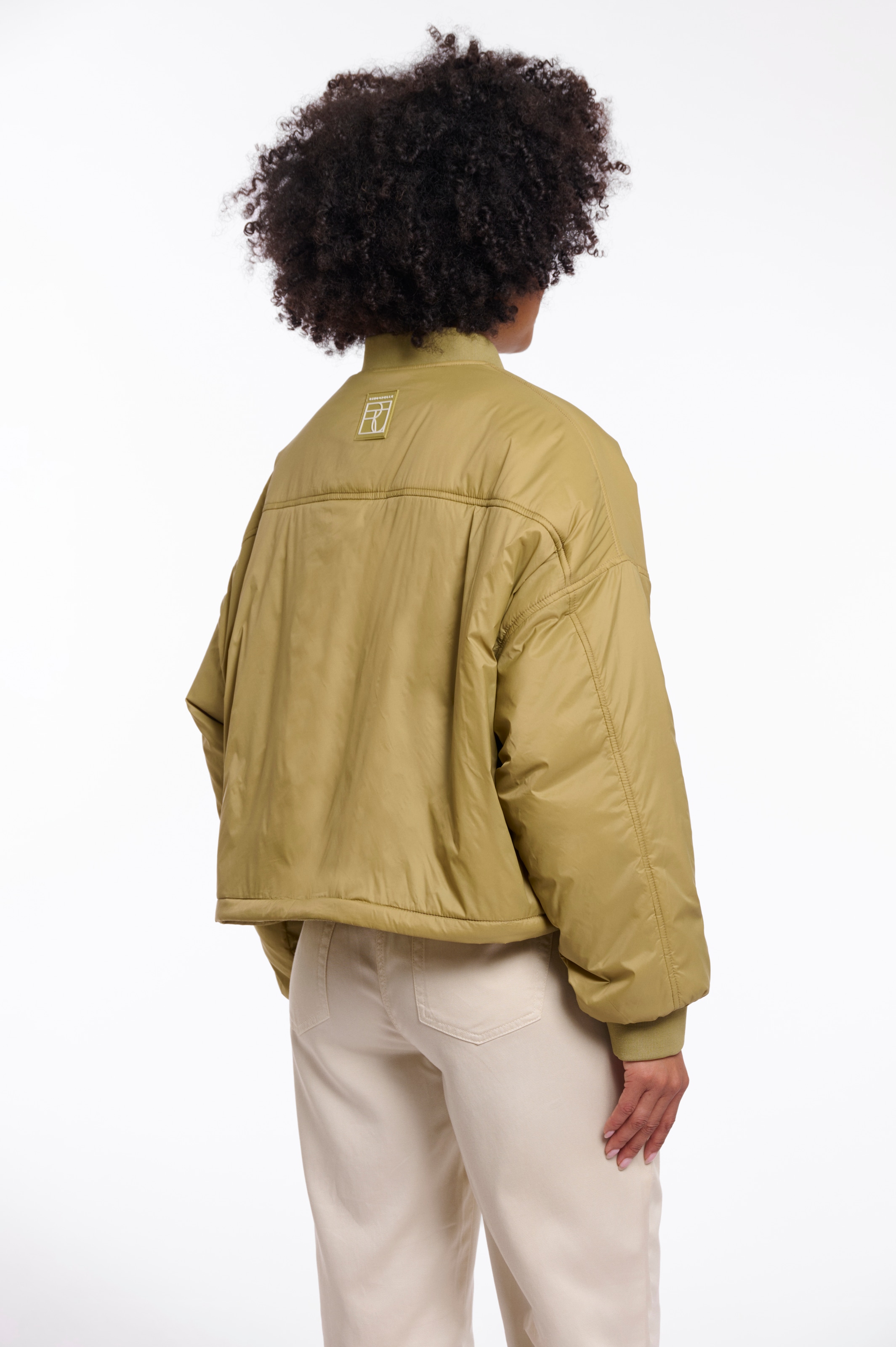 Rino & Pelle Bomberjacke »HIRA« ohne Kapuze kurz, mit Stehkragen und Reissverschluss