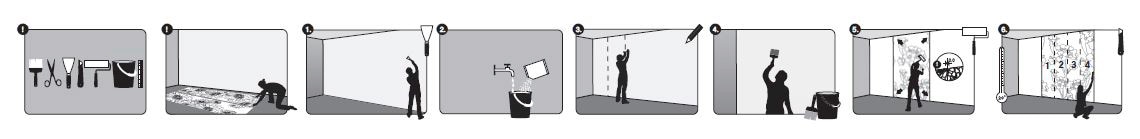 Komar Vliestapete »Digitaldruck Vlies -  Concert de Demain - Grösse 200 x 250 cm« bedruckt glatt Wohnzimmer, Schlafzimmer