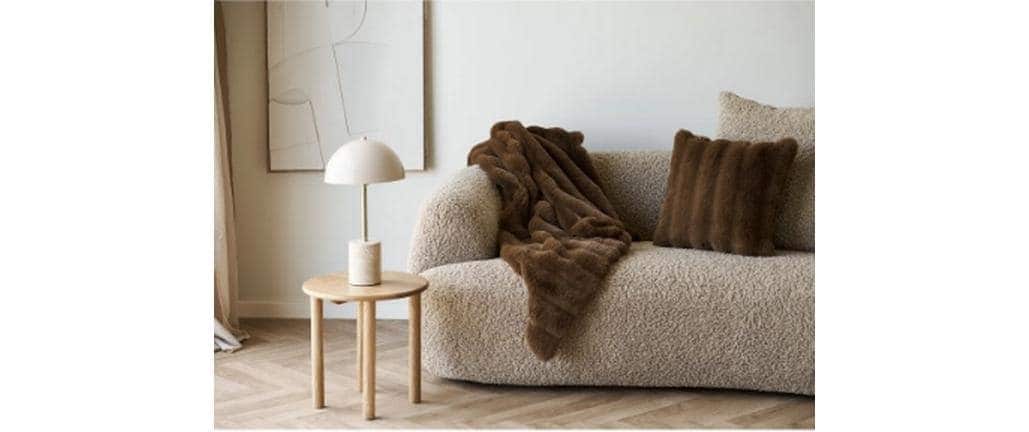 House Nordic Couverture d'intérieur »Galena Plaid 180 x 130 cm«