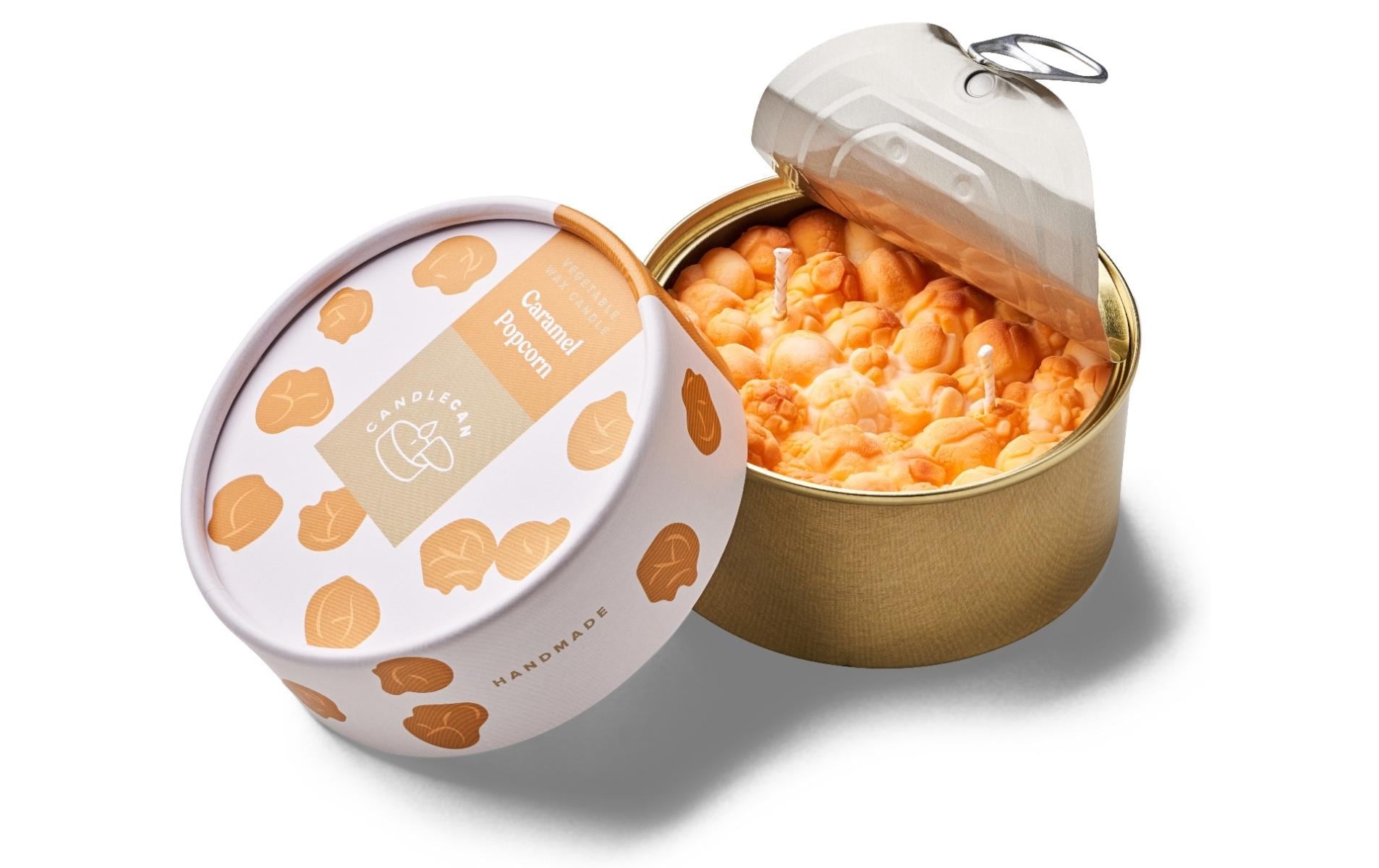 Image of Duftkerze "Mandatus Candle Can Caramel Popcorn"