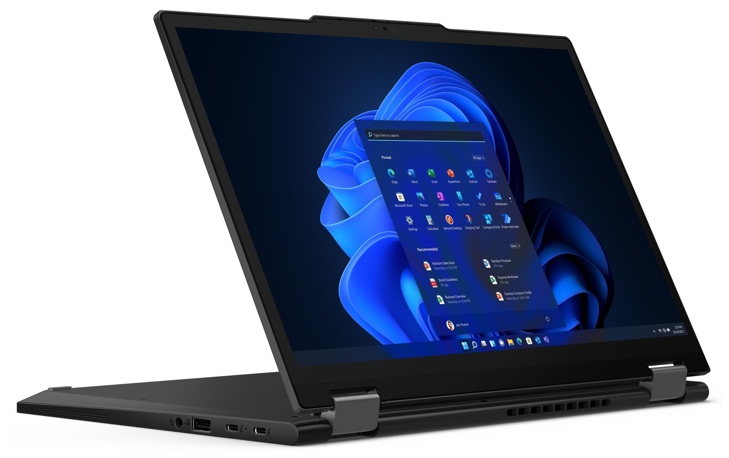 Lenovo Convertible Notebook »ThinkPad X13 Yoga G«, 33,64 cm, / 13,3 Zoll, Intel, Core i7, Iris Xe Graphics, 512 GB SSD