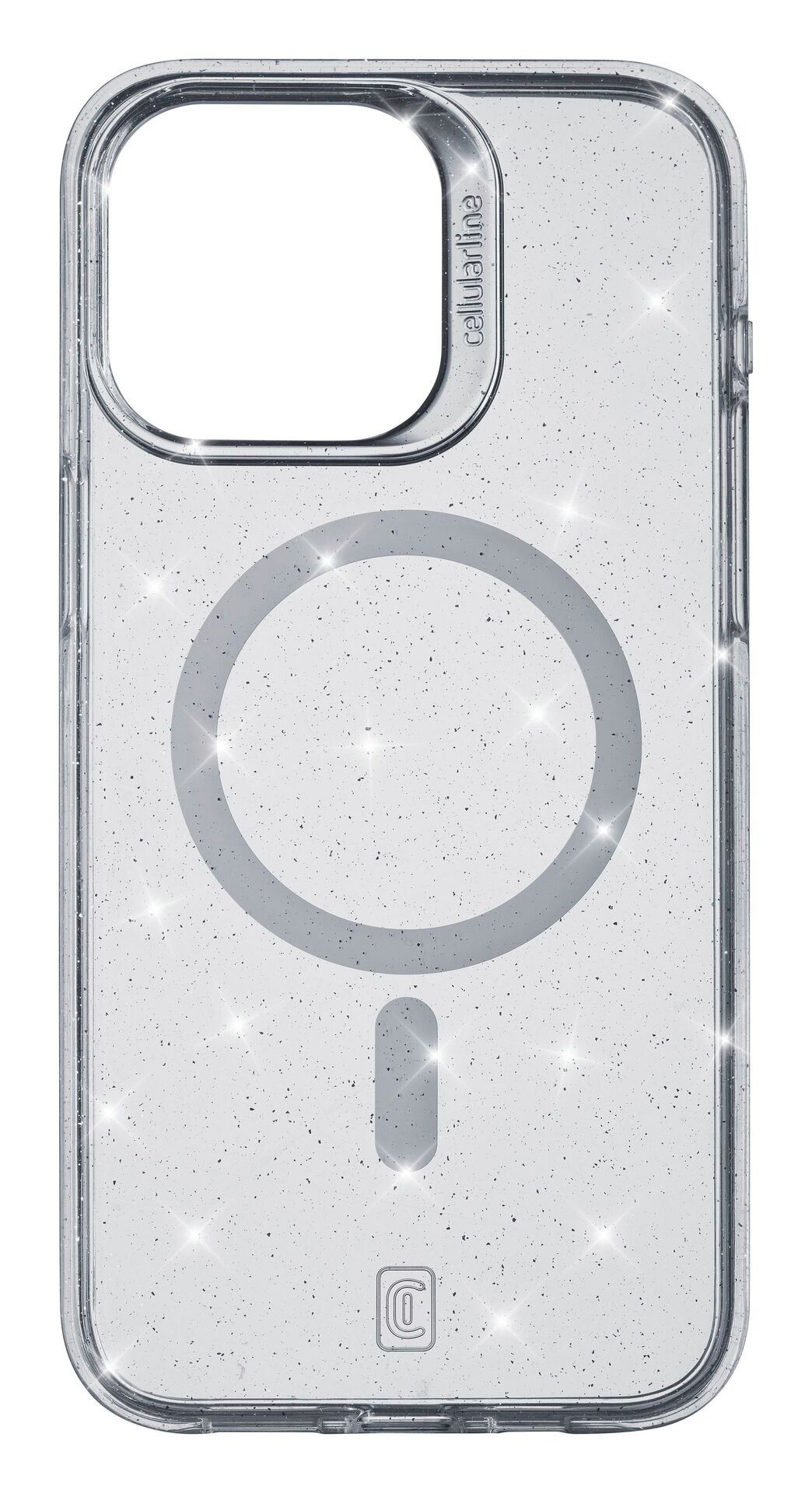 Cellularline Backcover »Sparkle MagSafe Case«, Apple iPhone 15 Pro Max, für iPhone 15 Pro Max
