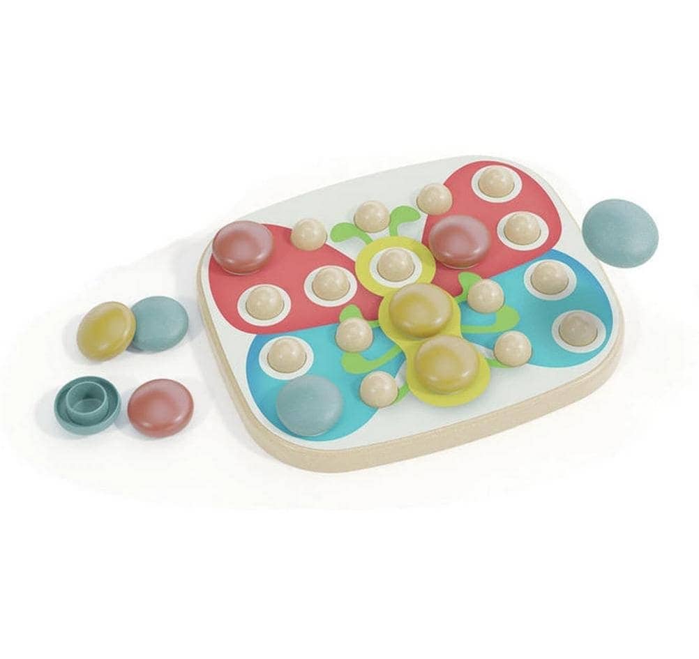 Quercetti Steckspielzeug »PlayBio FantaColor 28 Teile«, (28 tlg.)