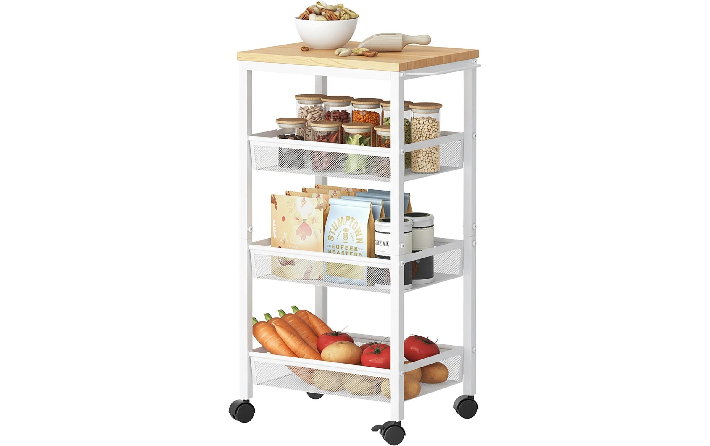 Image of relaxdays Küchenwagen "77 x 22 x 45.5 cm"