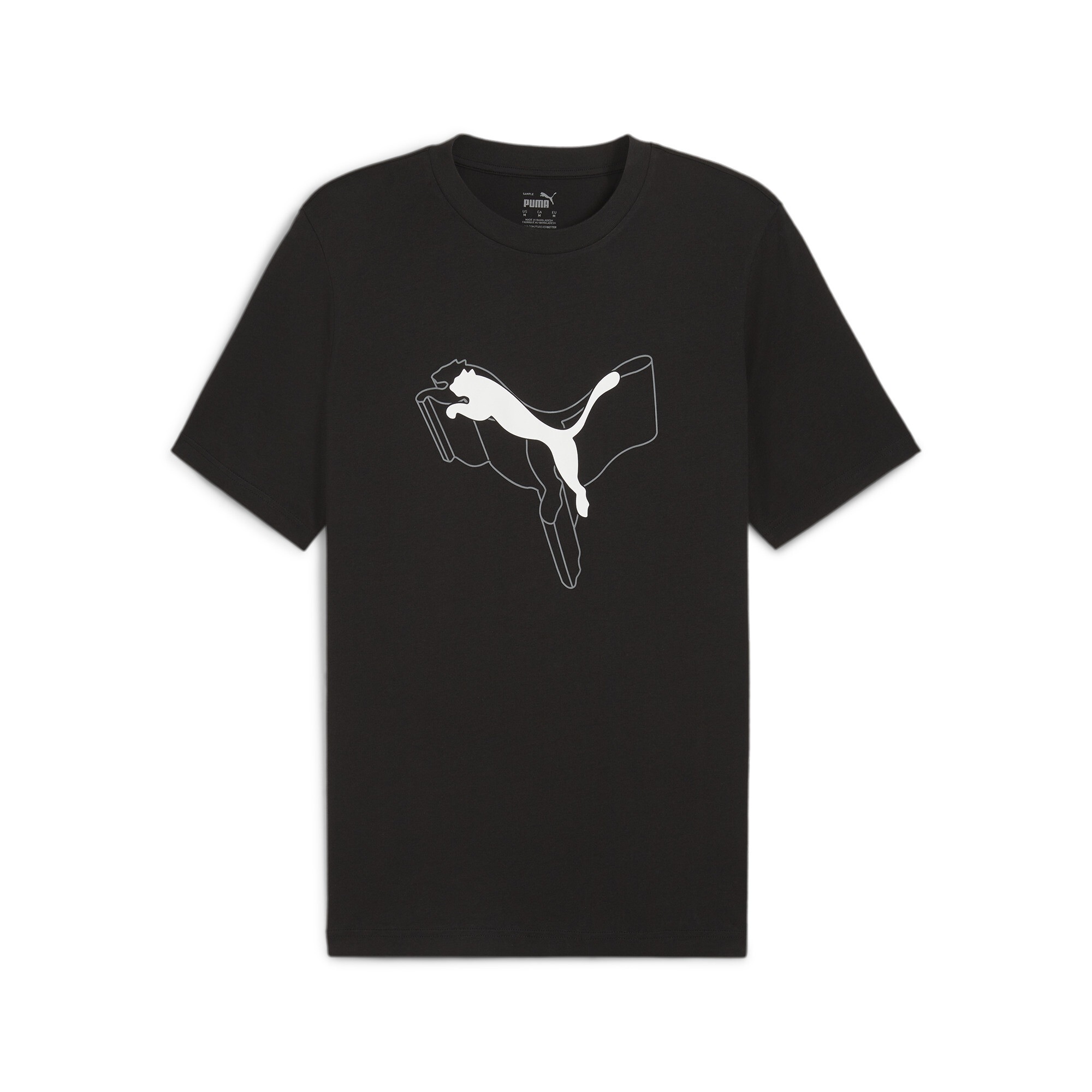 PUMA T-Shirt »ESS+ LOGO LAB CAT TEE«