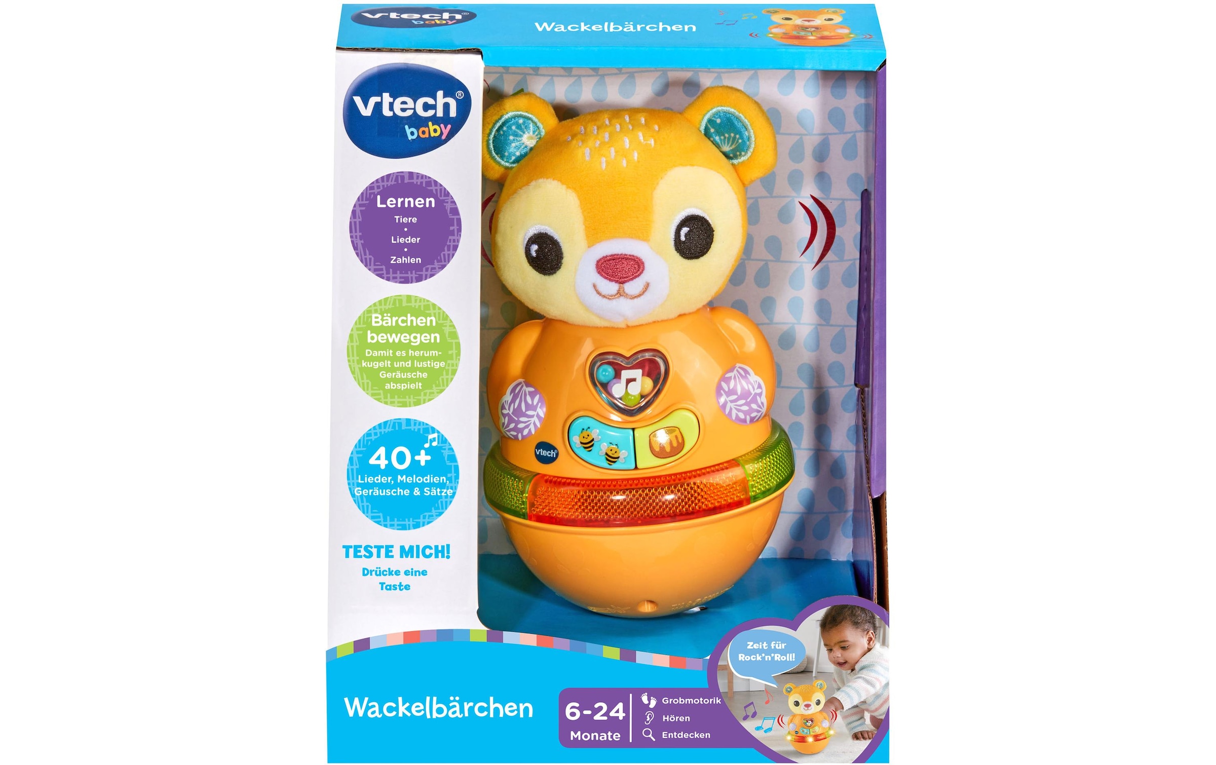 Vtech® Lernspielzeug »Wackelbärchen -DE-«