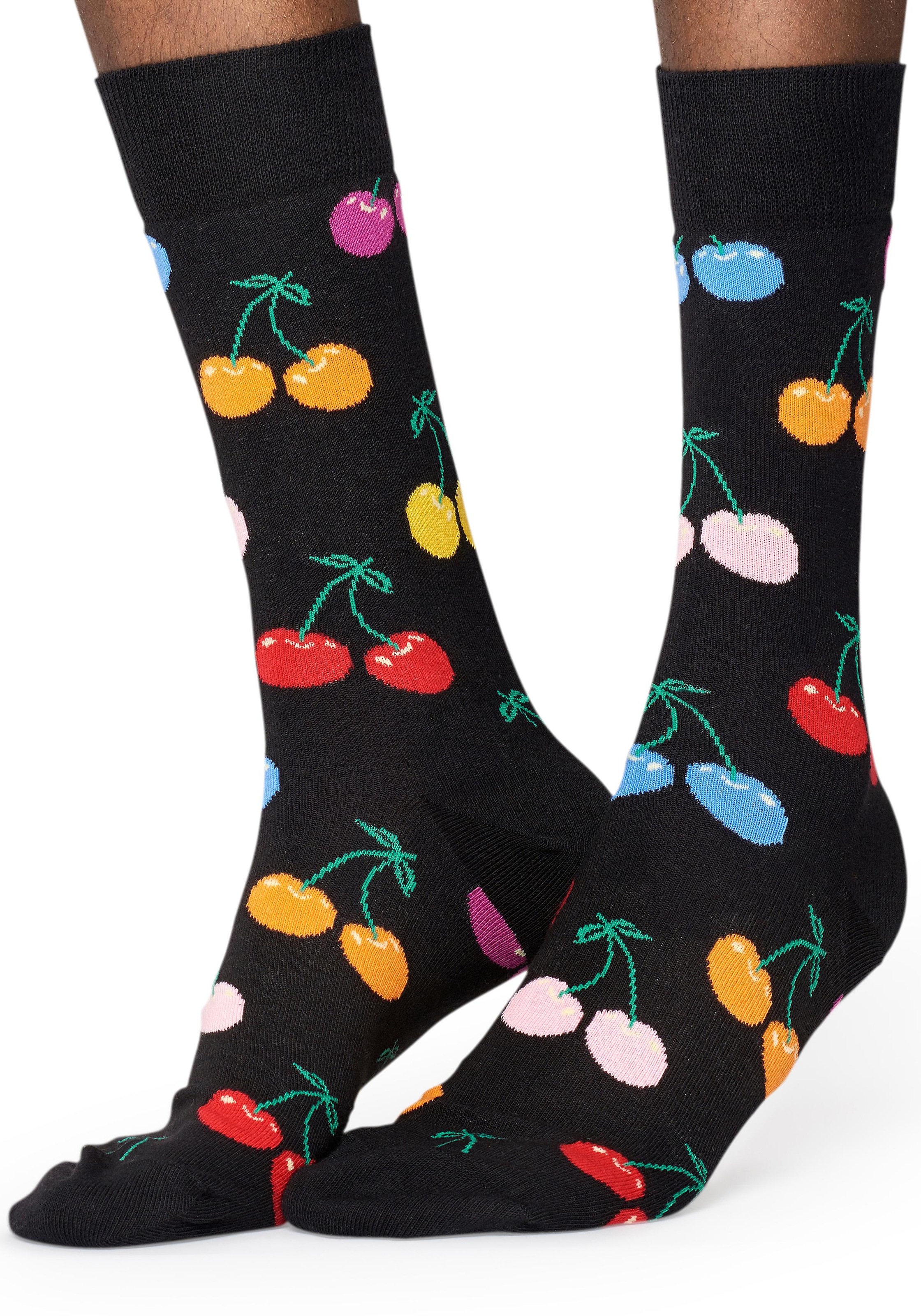 Image of Happy Socks Socken »Cherry«, mit buntem Kirschenmuster bei Ackermann Versand Schweiz