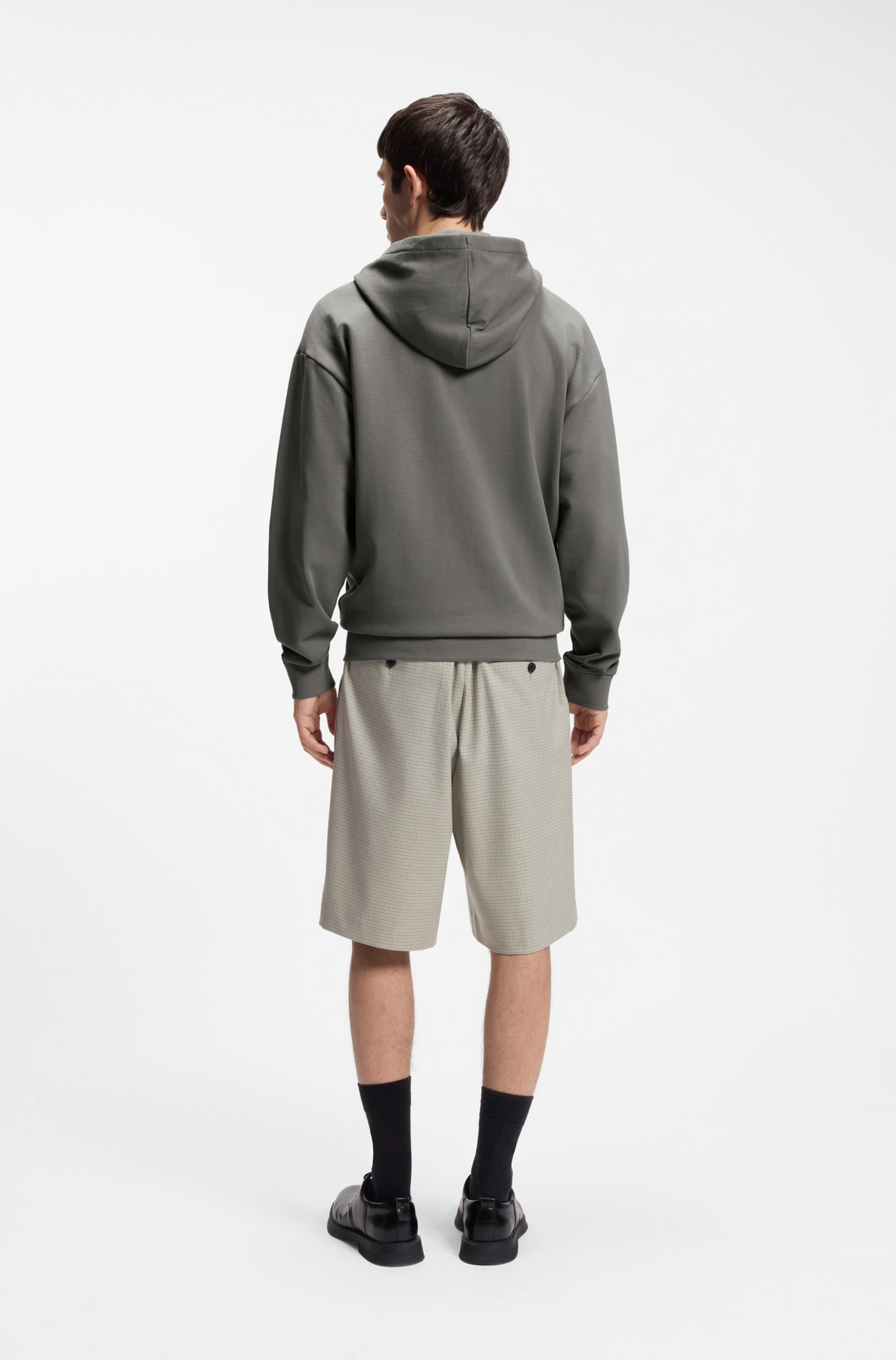 HUGO Sweat à capuche Relaxed Fit, Kapuze, Taschen