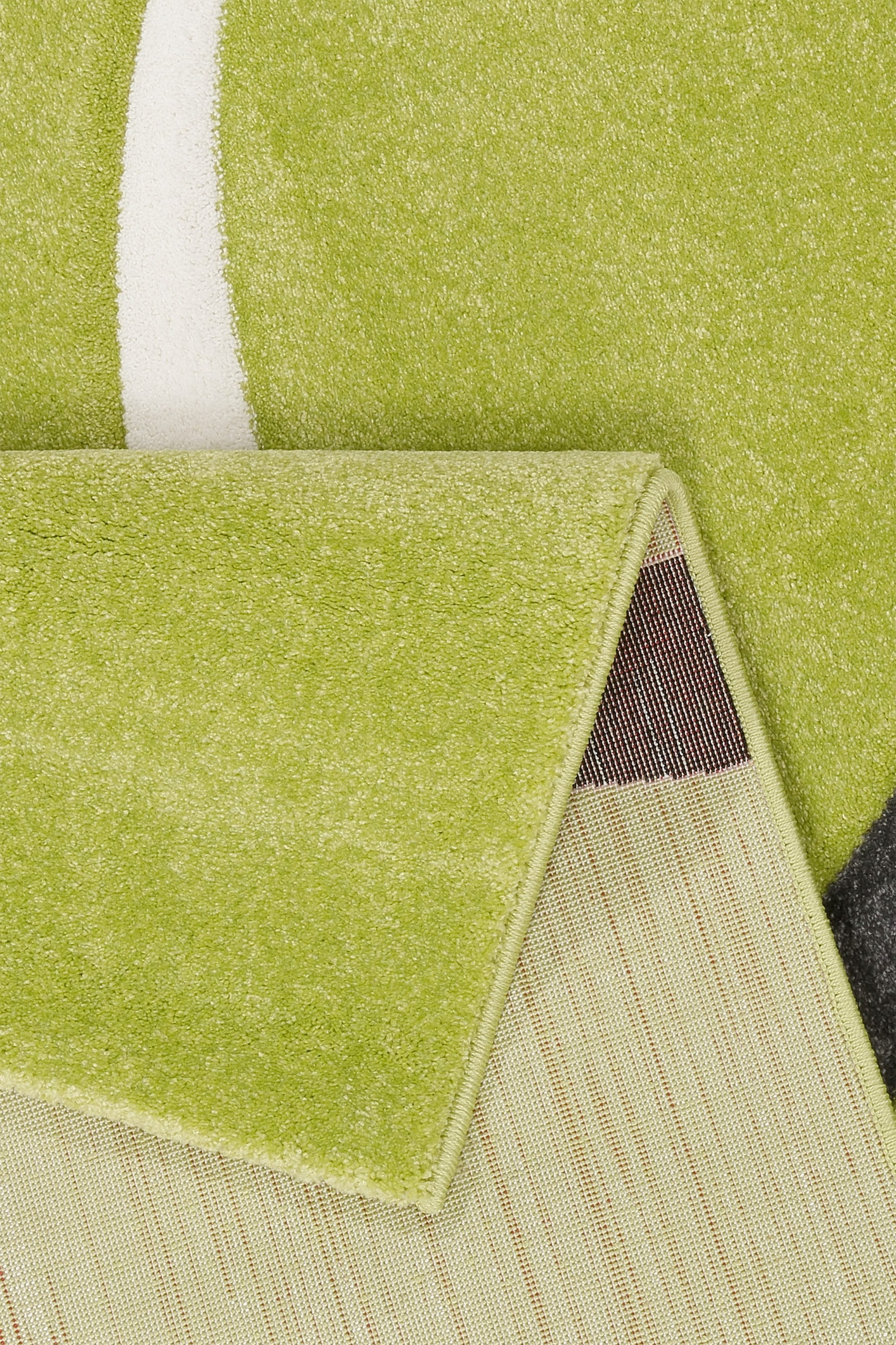 my home Teppich »Bilbao«, rechteckig, 13 mm Höhe, handgearbeiteter Konturenschnitt, Kurzflor, Hoch-Tief, 3D-Design