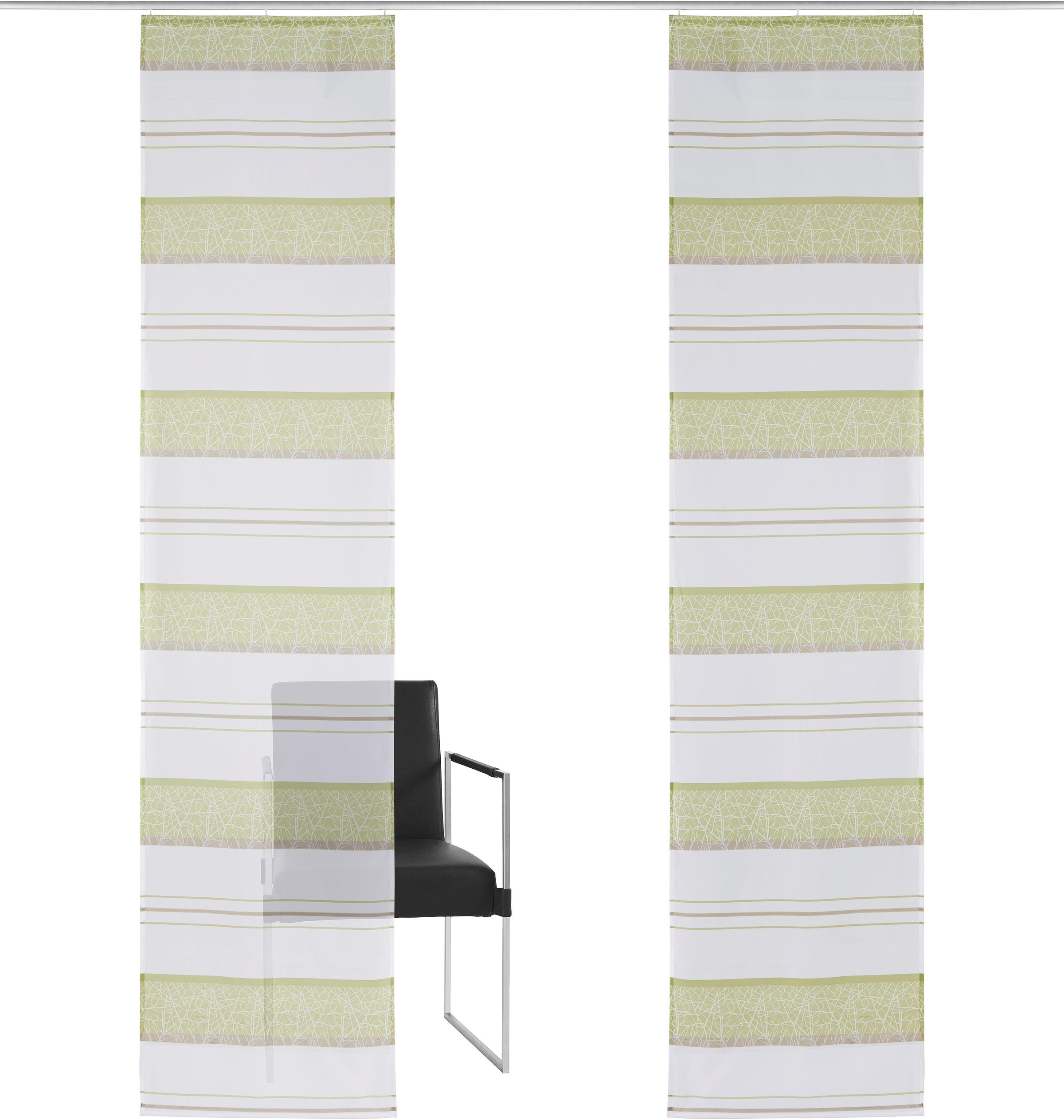 Image of my home Schiebegardine »Camposa«, (2 St.), Inkl. Befestigungszubehör bei Ackermann Versand Schweiz