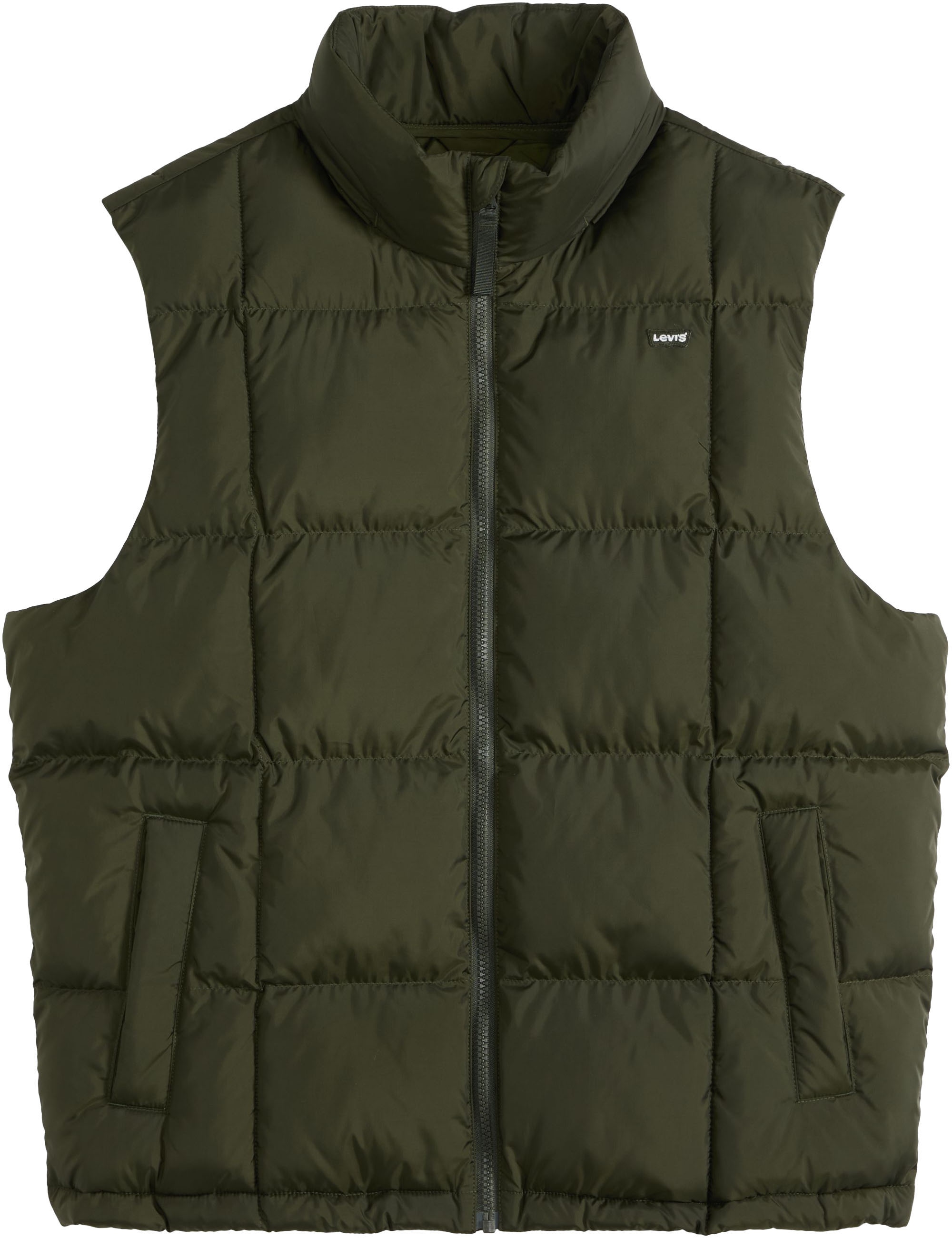 Levi's® Steppweste »PIEDMONT VEST« Hoher Stehkragen, durchgehender Reissverschluss