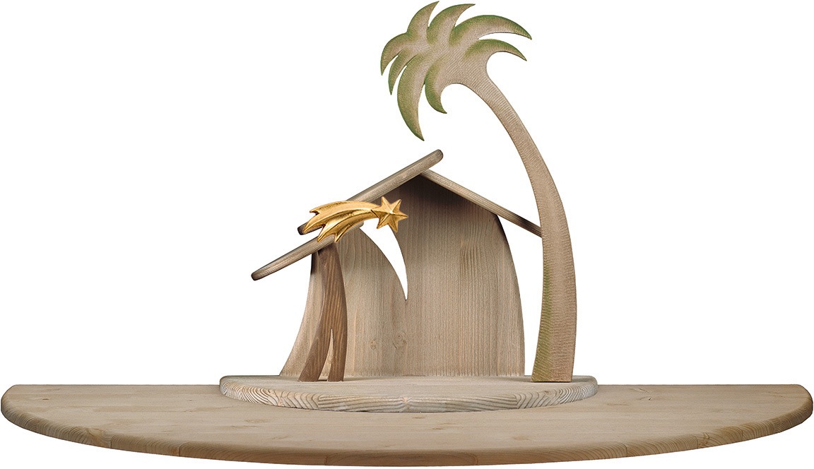 Image of ULPE WOODART Krippe »Kometstern«, Handbemalt bei Ackermann Versand Schweiz