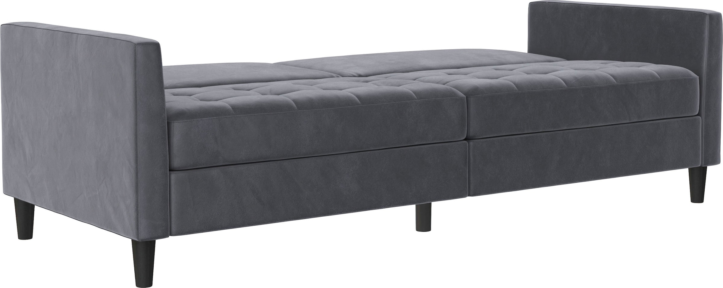 Dorel Home 3-Sitzer »Presley« Sofa mit Bett-Funktion und verstellbarer Rückenlehne