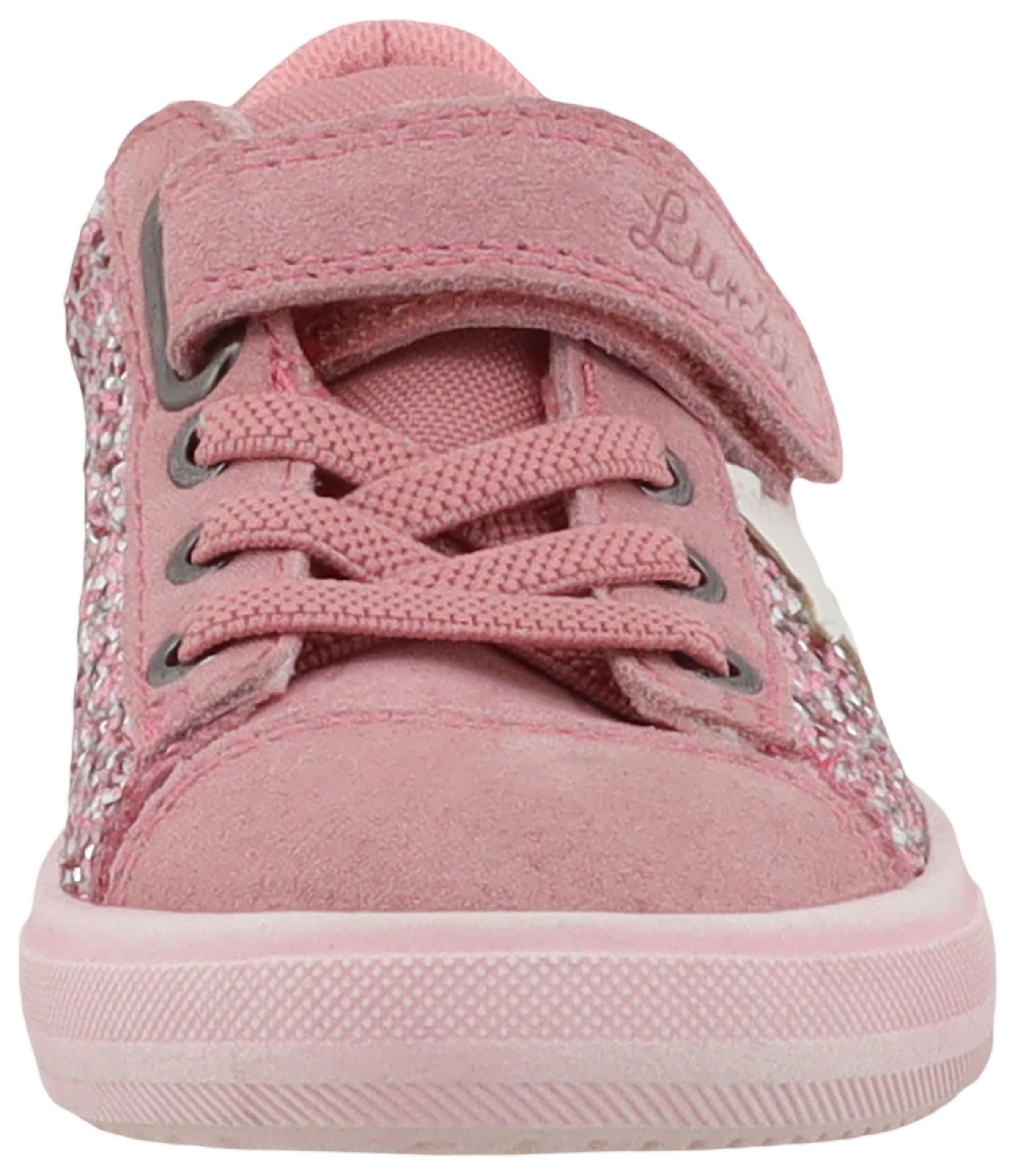 Lurchi Sneakers »Bine«  Chaussure à scratch avec paillettes, gabarit de taille à télécharger