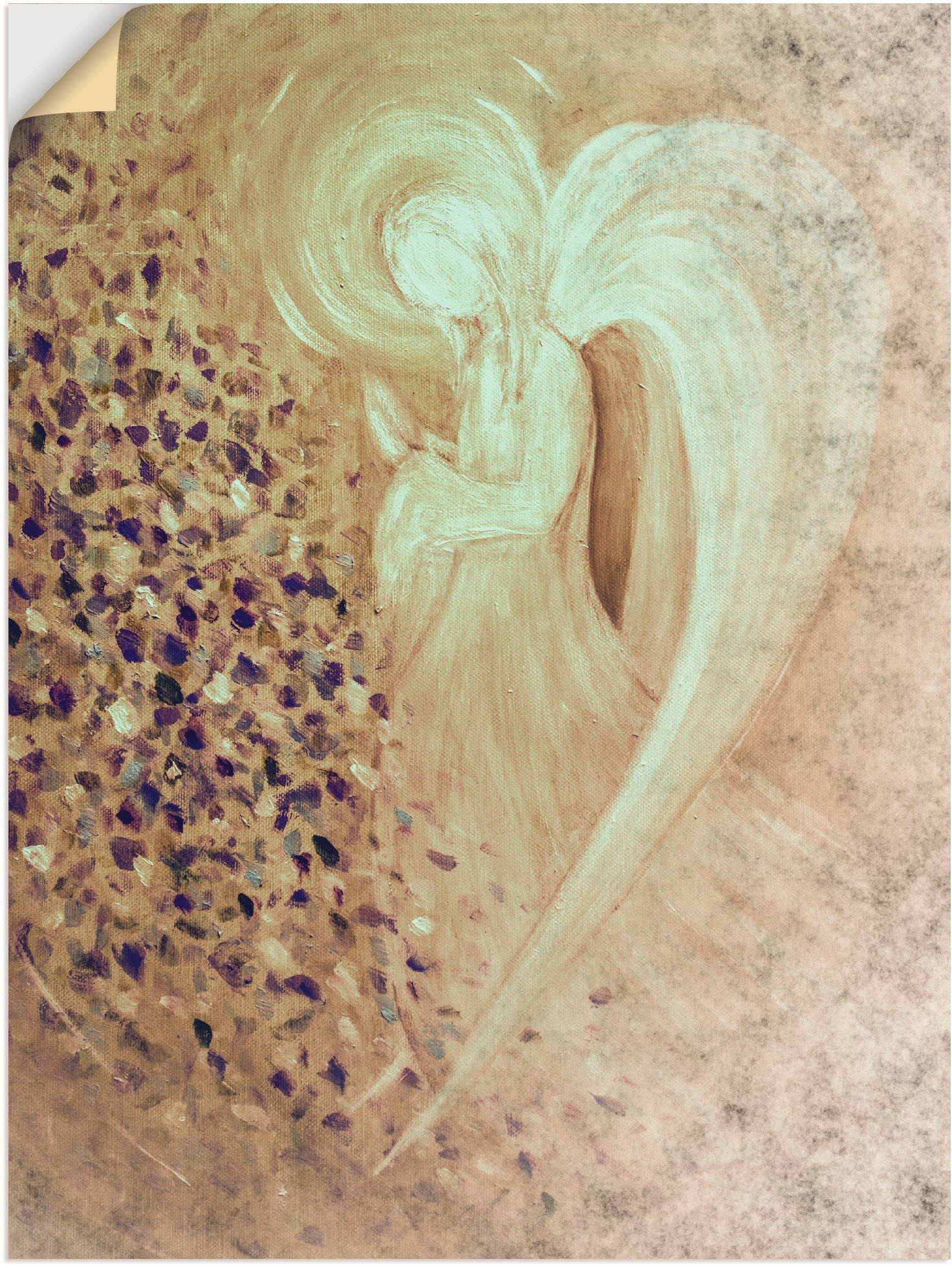 Image of Artland Wandbild »Engel I«, Religion, (1 St.), in vielen Grössen & Produktarten - Alubild / Outdoorbild für den Aussenbereich, Leinwandbild, Poster, Wandaufkleber / Wandtattoo auch für Badezimmer geeignet bei Ackermann Versand Schweiz