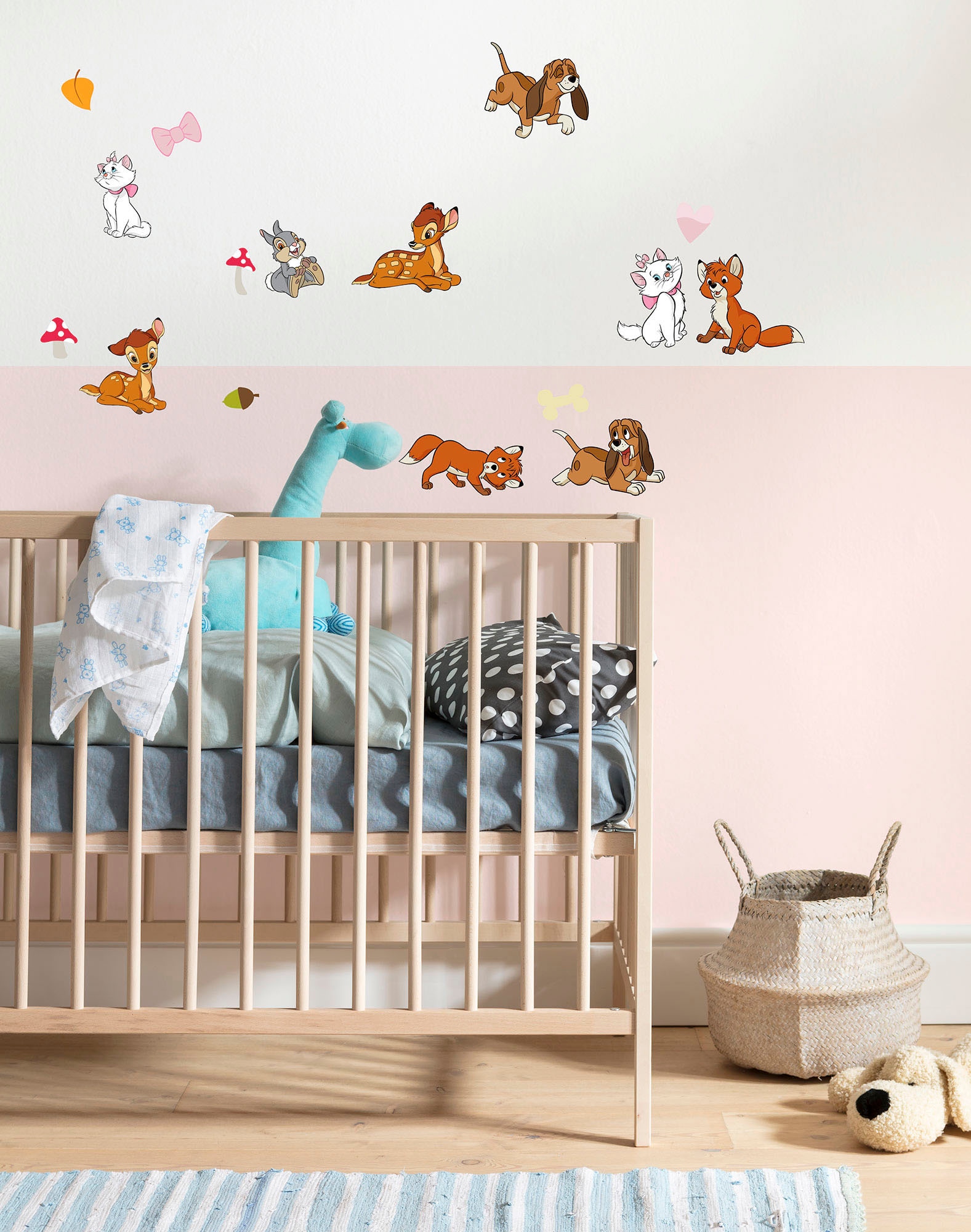 Image of Komar Wandtattoo "Playful Kindergarten - Grösse 50 x 70 cm" selbstklebend, Wandsticker, Kinderzimmer