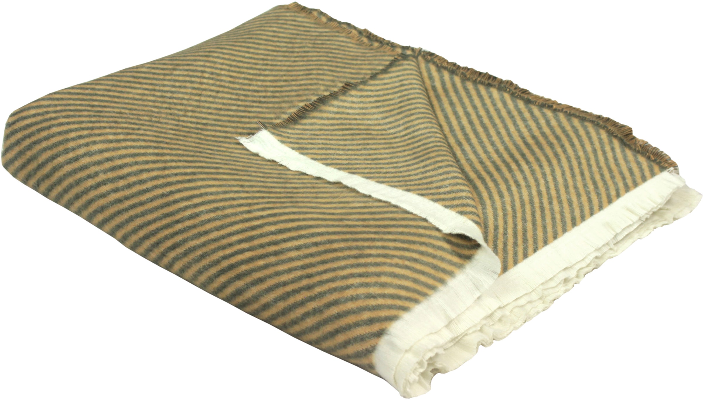 Image of Adam Wohndecke "Stripes" GOTS zertifiziert - aus Bio-Baumwolle, Kuscheldecke