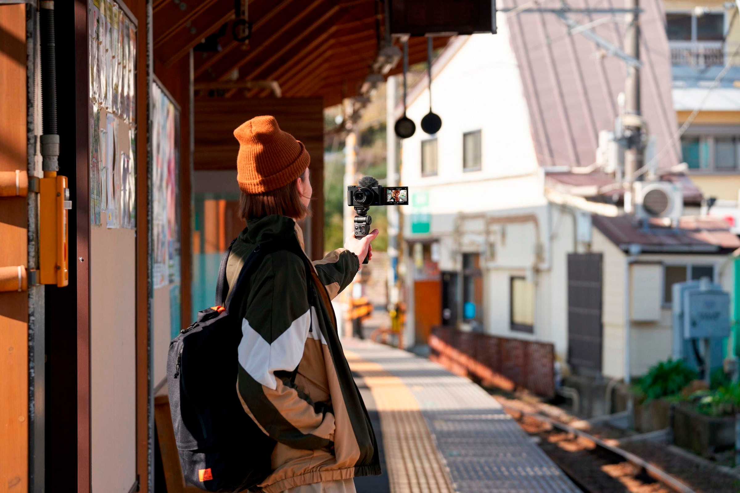 Sony Kompaktkamera »ZV-1« vielseitigen 24-70-mm , 20,1 , 2,7 fach fach x opt. Zoom , Bluetooth