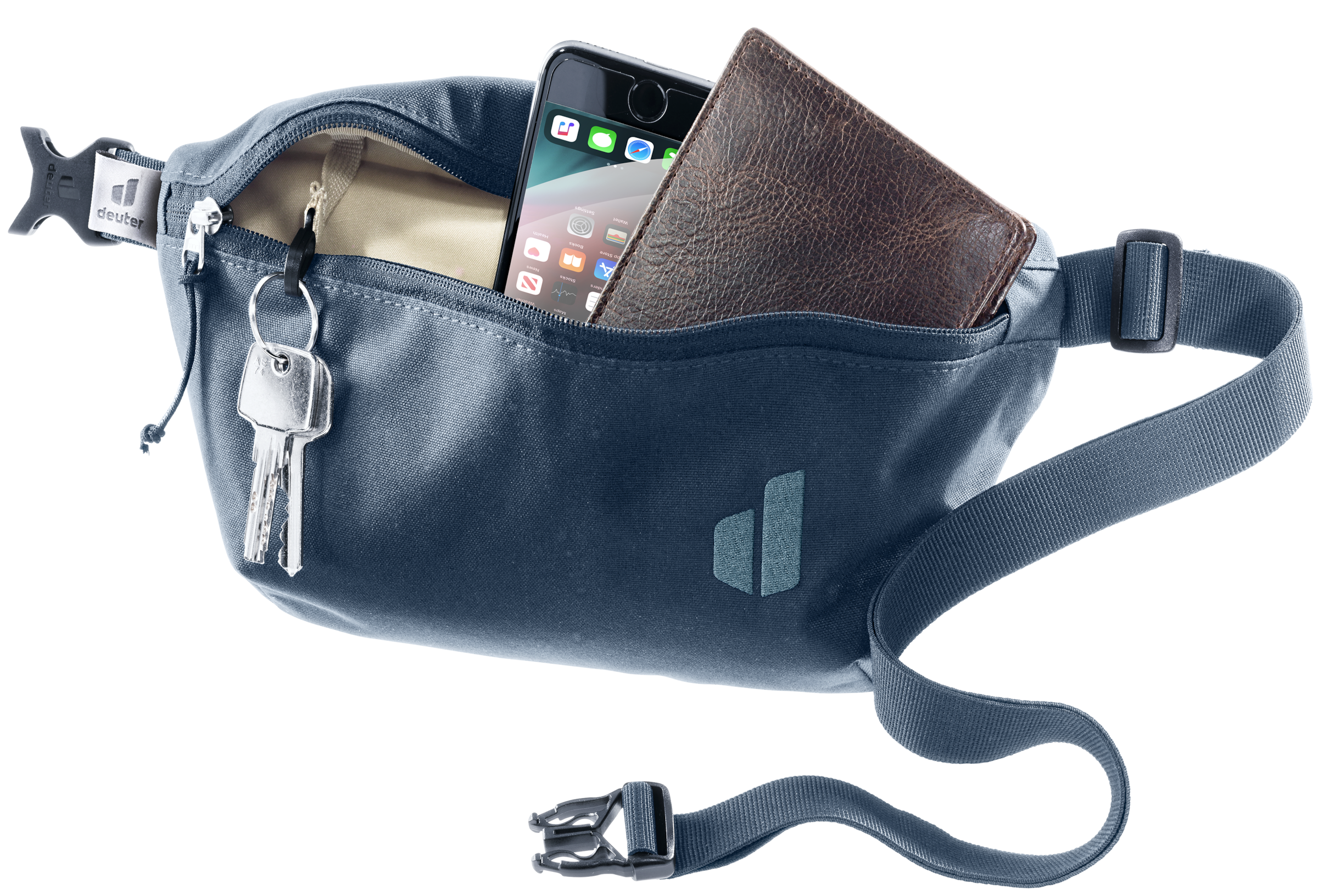 deuter Sac à bandoulière »AVENGO 1.5« avec fermeture éclair, clip pour clé, capacité de 1,5 litre