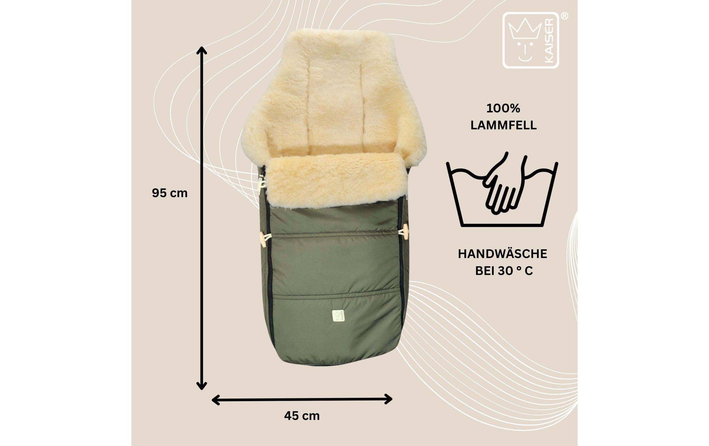 Kaiser Chancelière »Dublas 2.0 aus Lammfell«