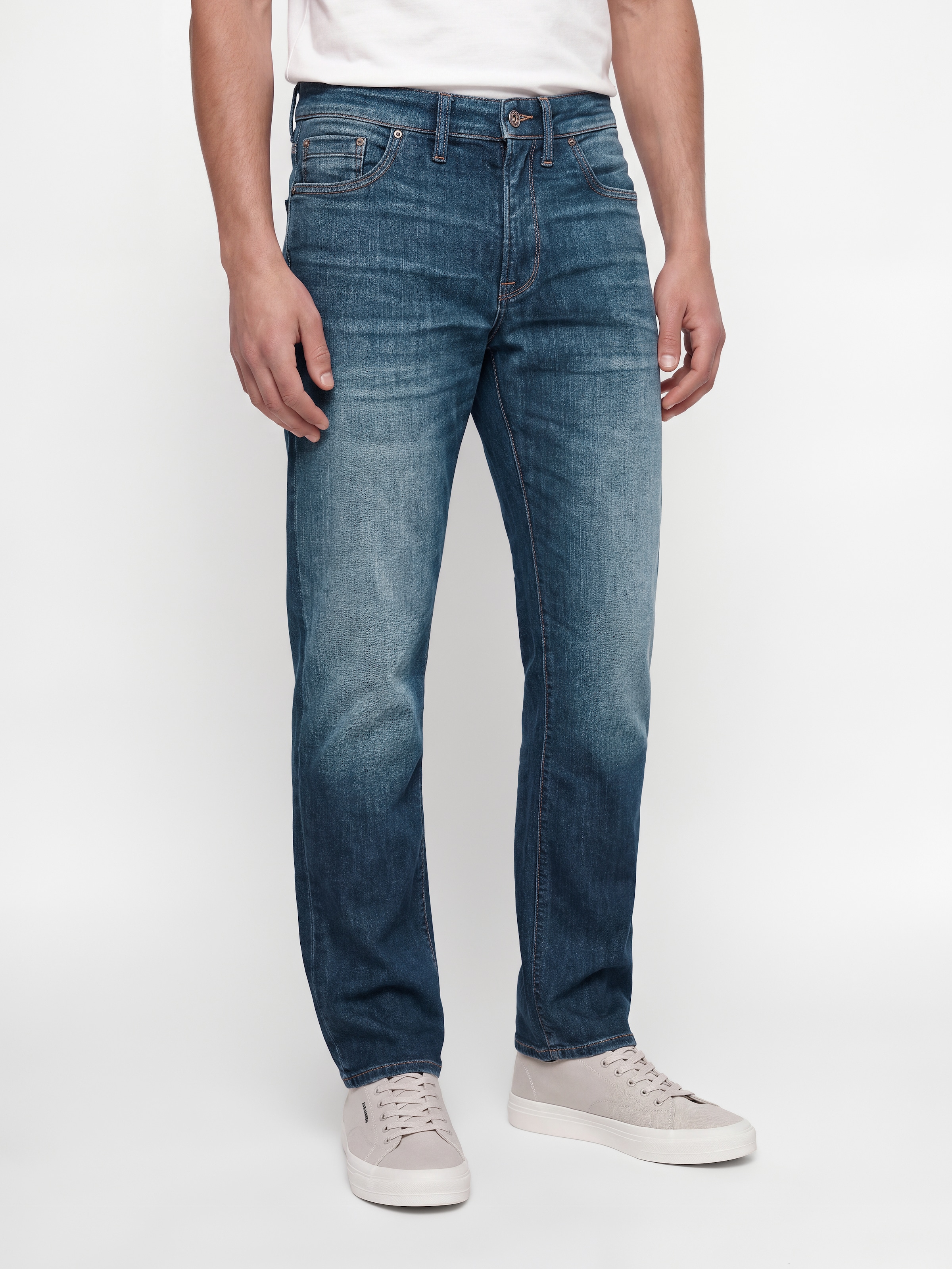 Image of Jack & Jones Comfort-fit-Jeans "JJIMIKE JJREY JOS 170 NOOS" Baumwollmischung, comfort fit
