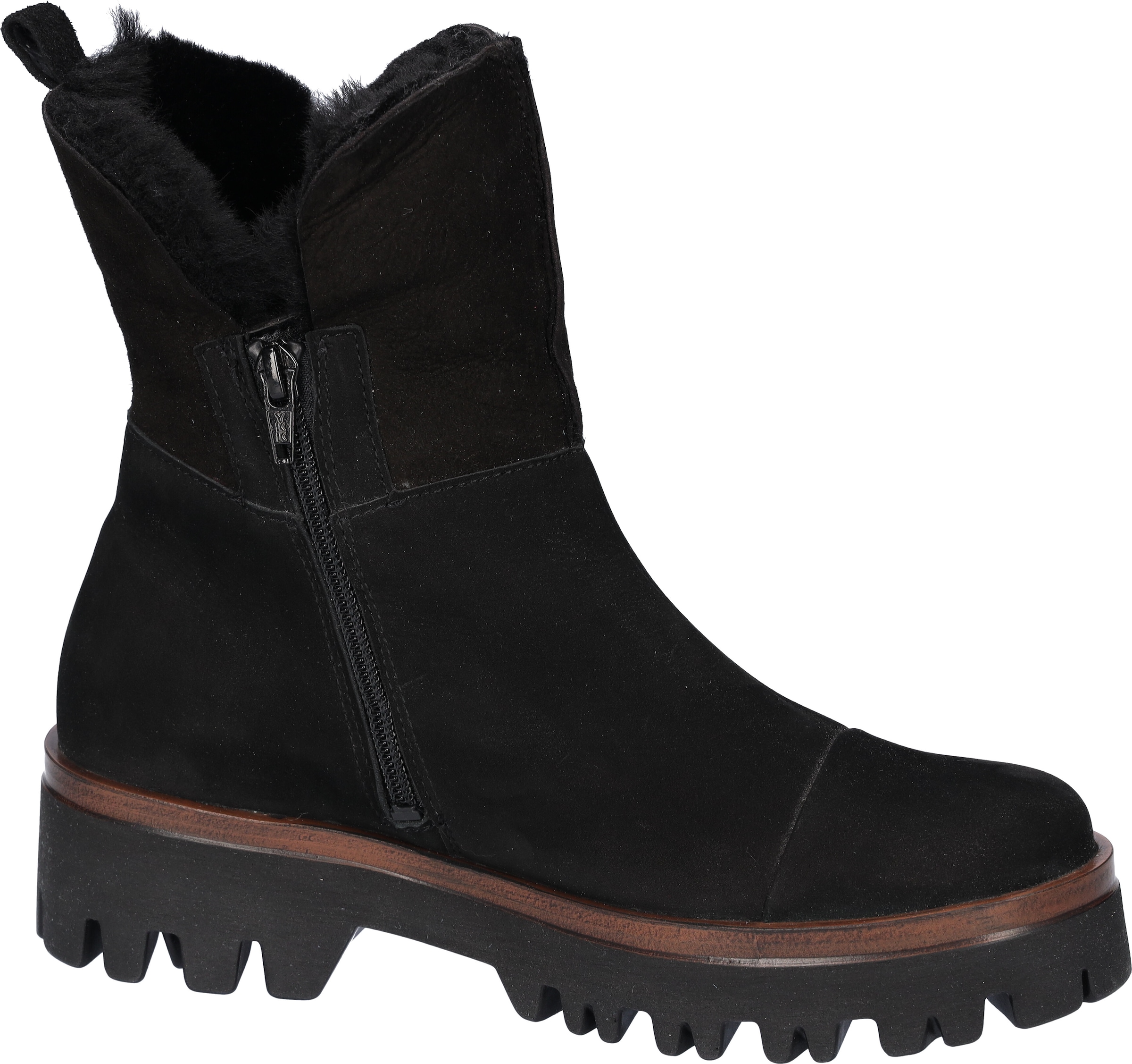 Waldläufer Bottes d'hiver »H-LONDON«  , Komfortboots, Profilsohle, mit kuscheligem Kragen, Bequemweite G