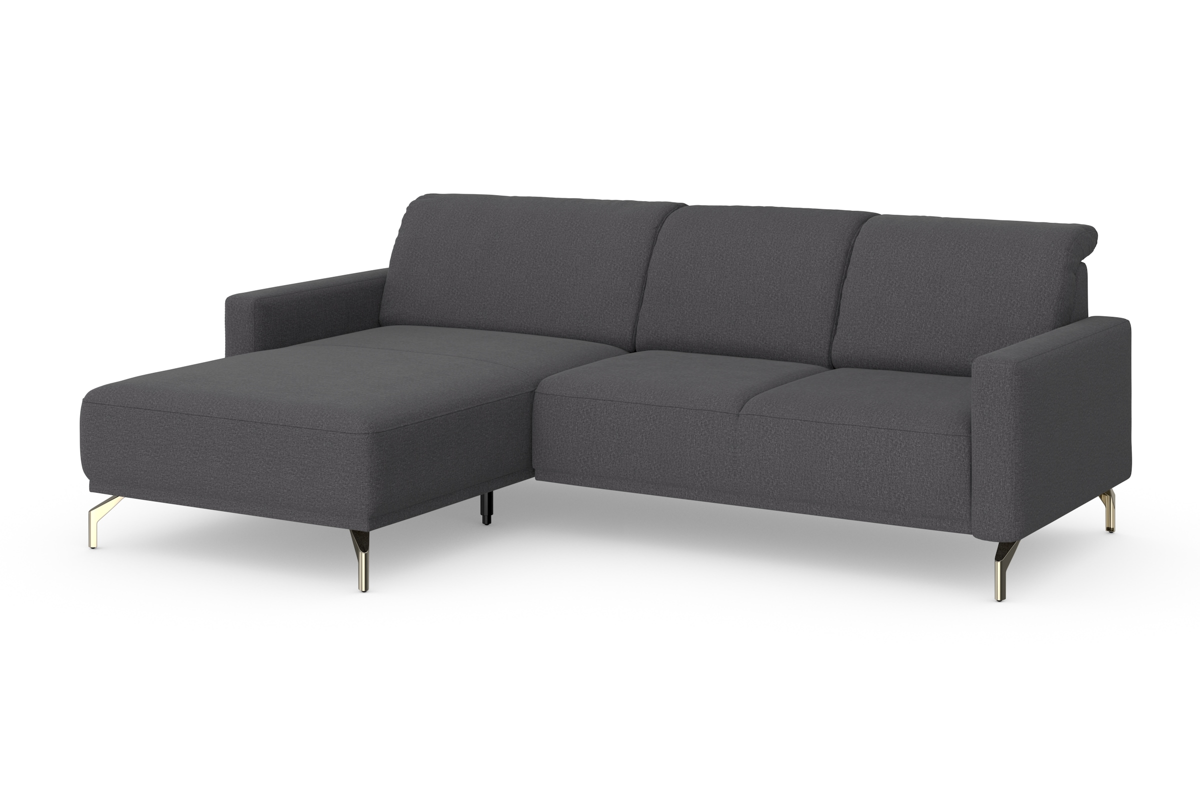 sit&more Ecksofa »Bailando L-Form«, wahlweise mit Kopfteilverstellung und Vorziehsitz, motorisch