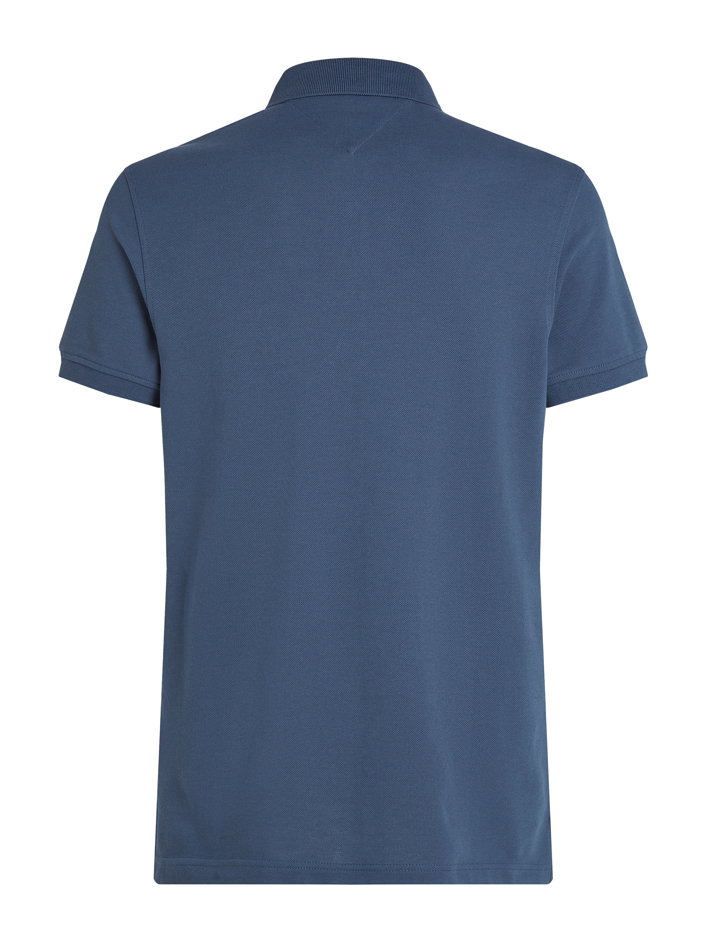 Tommy Hilfiger Poloshirt »1985 SLIM POLO mit Piqué-Struktur und Stickerei«, meliert, casual, slim fit, Baumwollmix, Polokragen