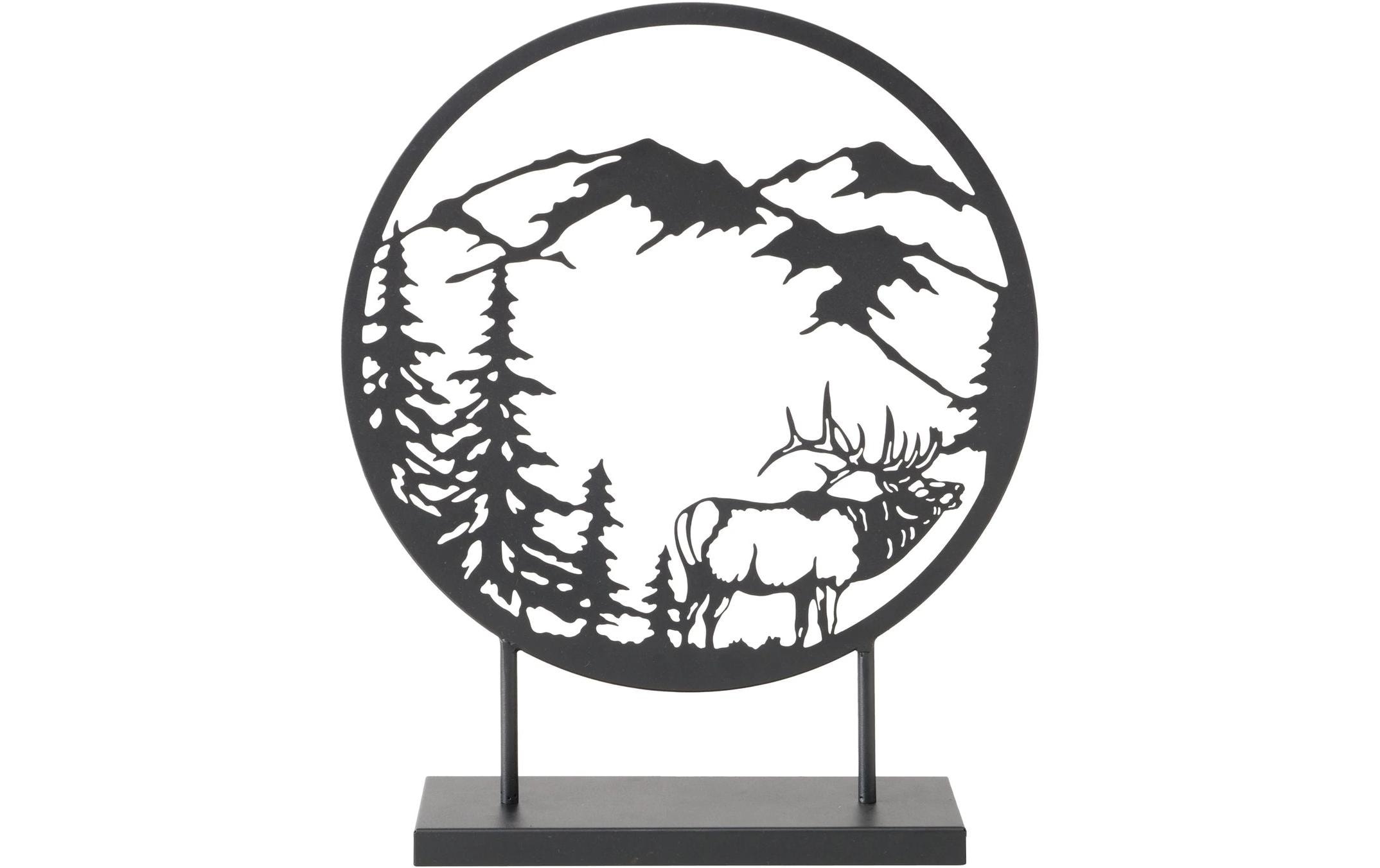 Image of BOLTZE Weihnachtsfigur "Terrano Metall, 38 x 46,7 cm"