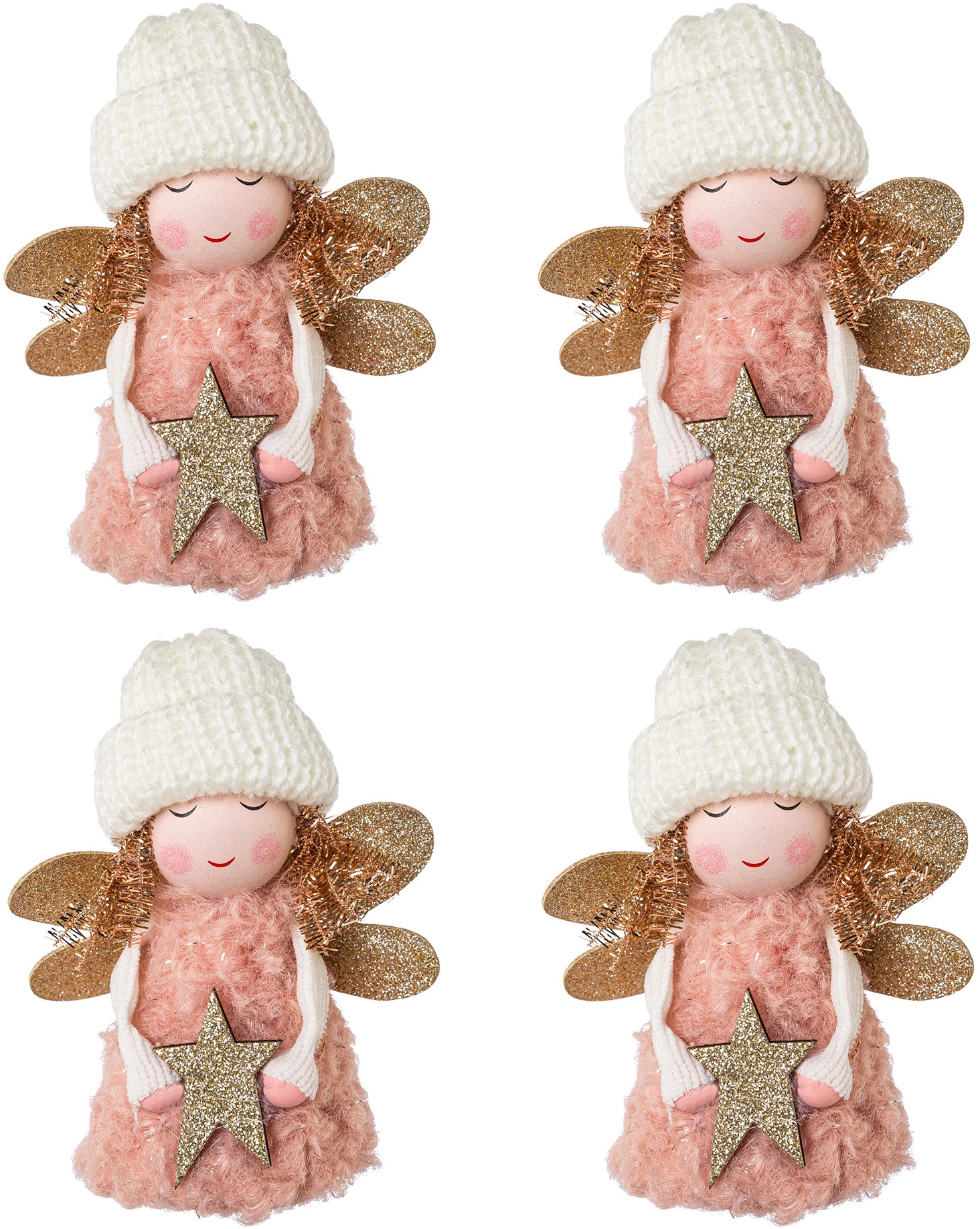 Image of Creativ home Engelfigur, (Set, 4 St.), Engel, Höhe ca. 11 cm bei Ackermann Versand Schweiz