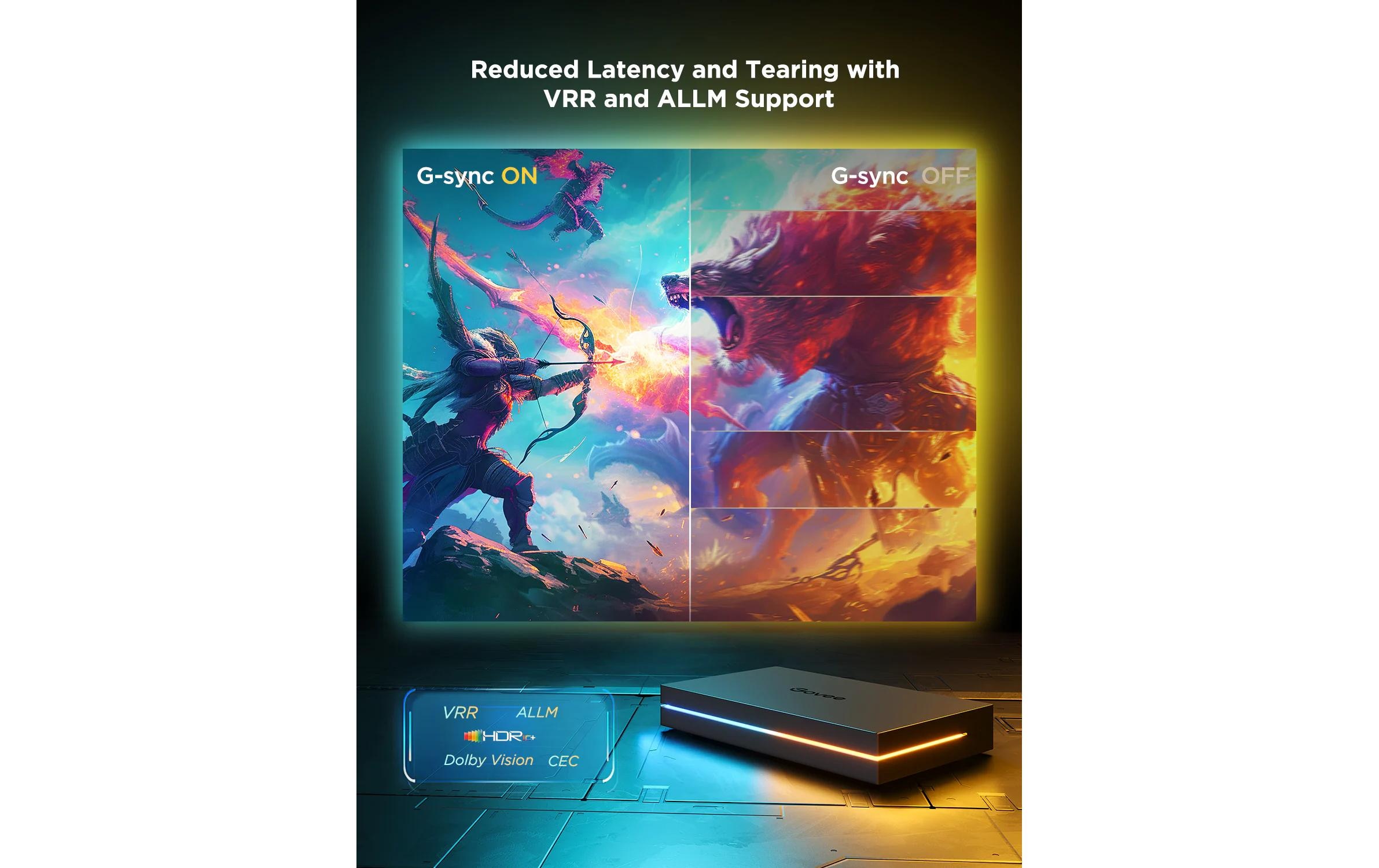 Govee Lampe LED intelligente »HDMI AI Sync Box Kit 27-34« 1 cuis