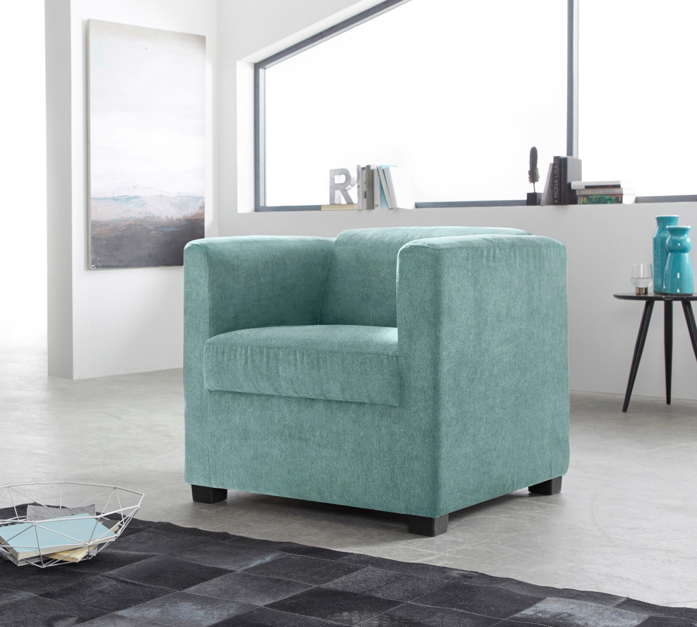ACTONA GROUP Loungesessel »Chiara«, in unterschiedlichen Bezugsqualitäten  und Farbvarianten, Sitzhöhe 40cm günstig kaufen
